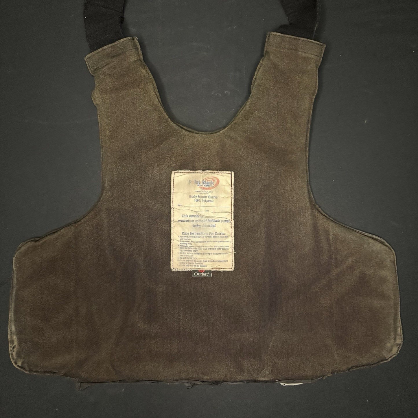 PB Bullet Proof Vest Level 2 II Size Medium Concealable Ballistic Vest THIN8