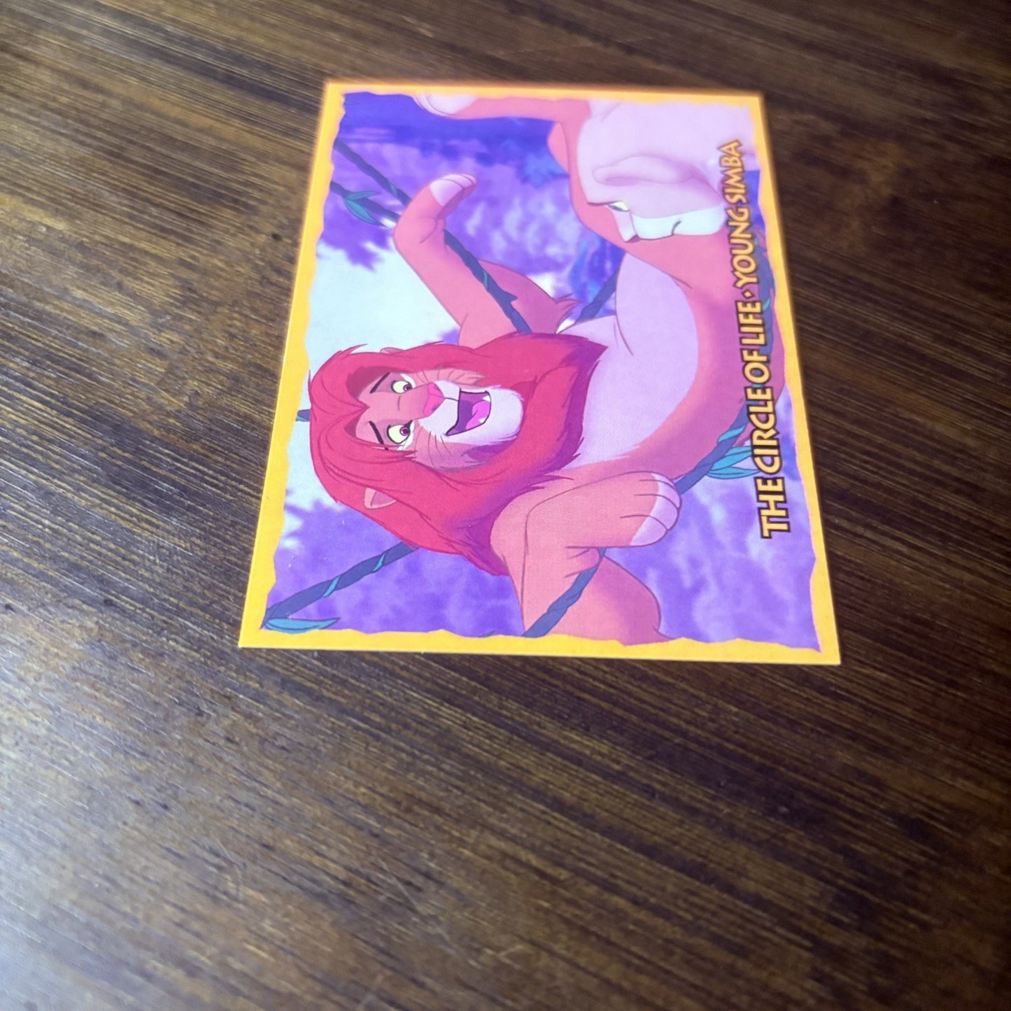 1994 SkyBox The Lion King Series 1 & 2 #79 The Circle of Life - Young Simba9