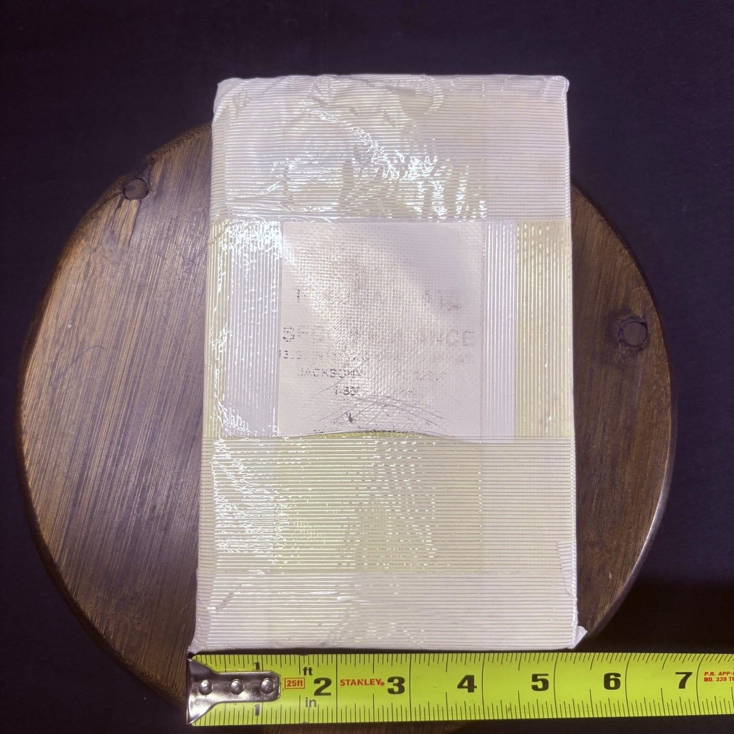 Second Chance T-15 Titanium Trauma Plate Size: 5"x 8" Armor (Taped)5