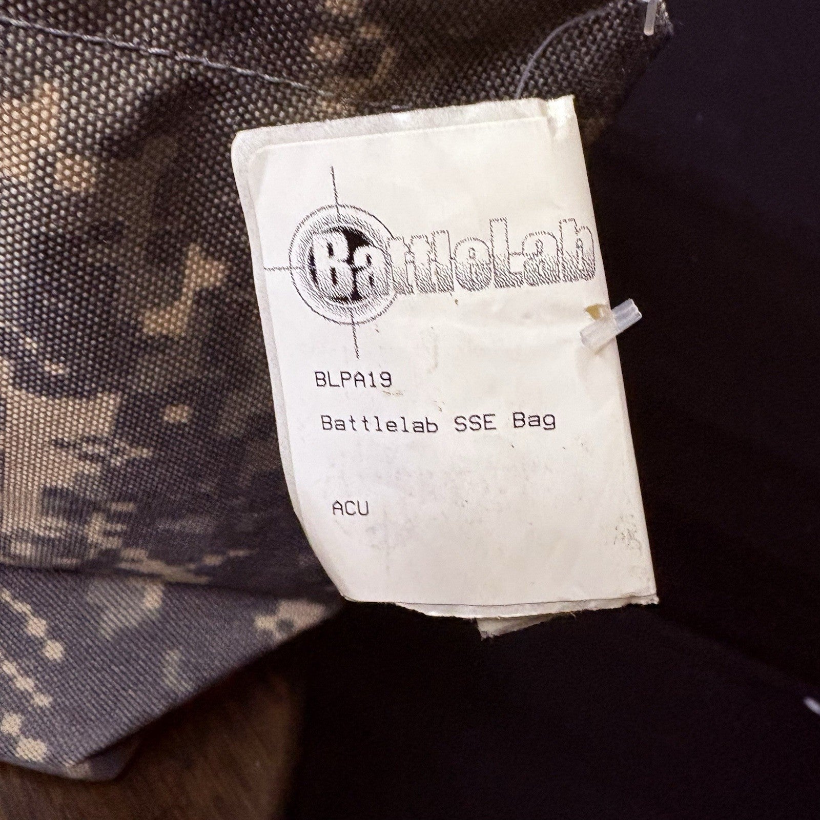 BattleLab MOLLE Dump Pouch/ SSE Bag Roll Up ACU Camo MADE IN USA2