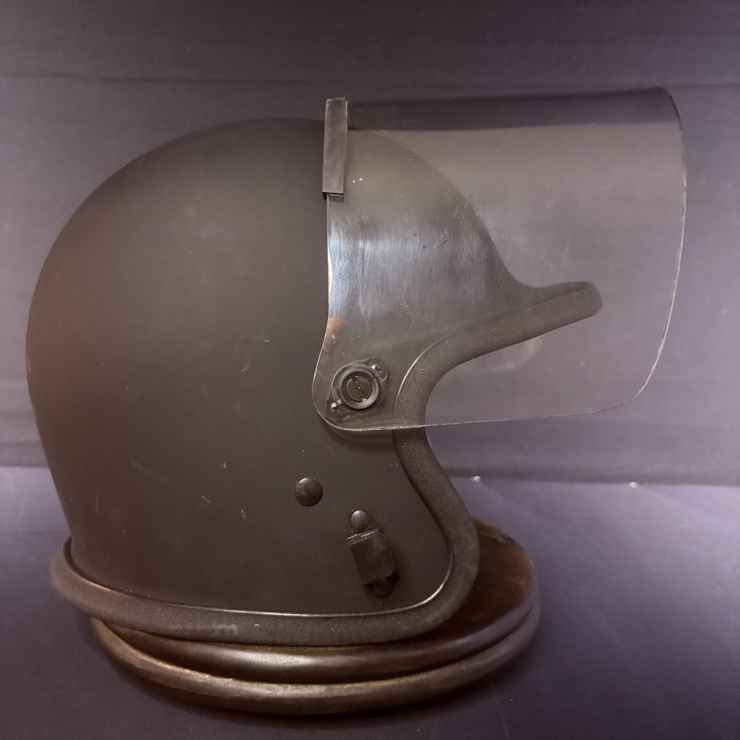 Pro Police Riot Helmet Size XL w/Removable Face Shield Kejo Impact Protection1