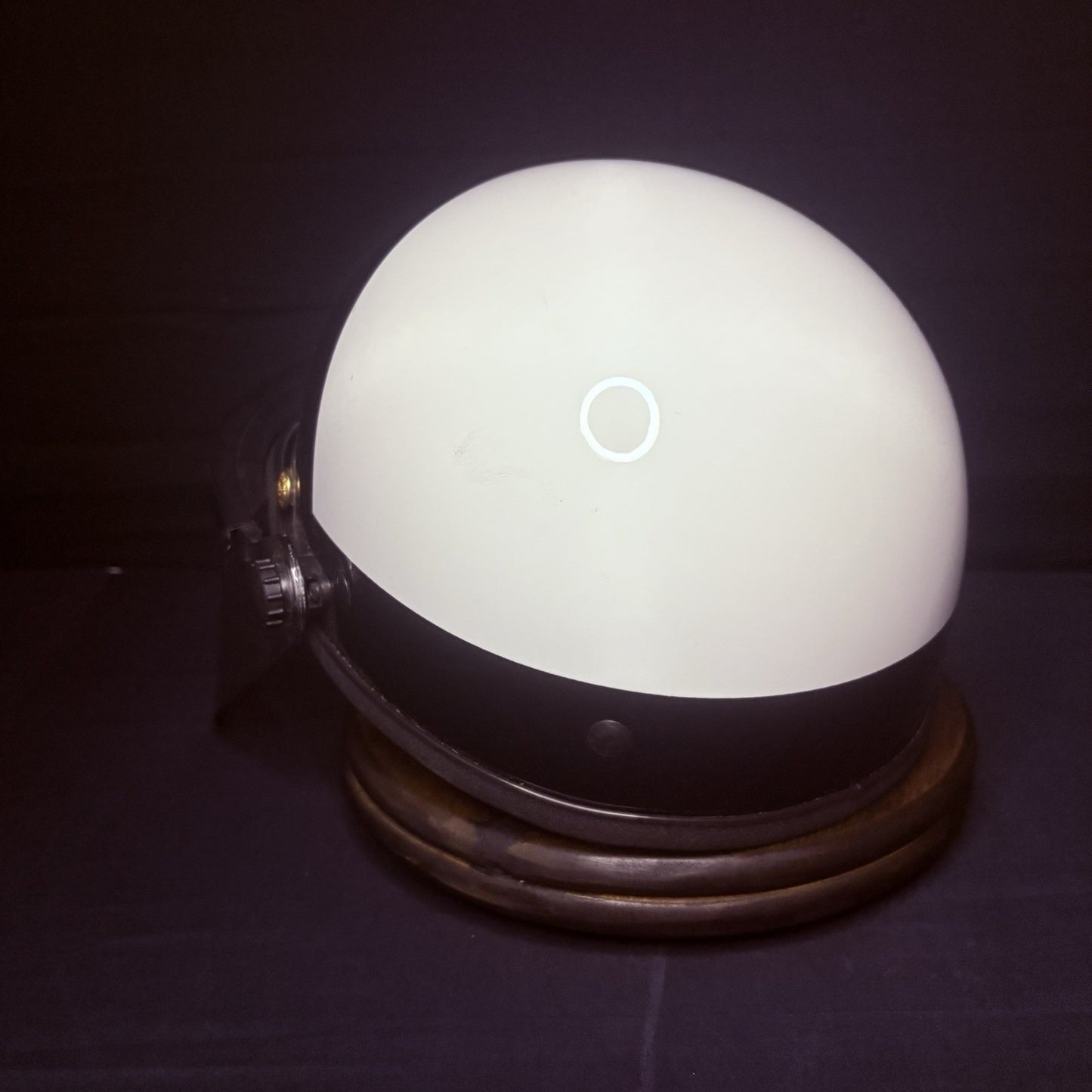 VTG Police Riot Motorcycle Helmet Black & White Size 6 7/8 with Z87 Face Shield9