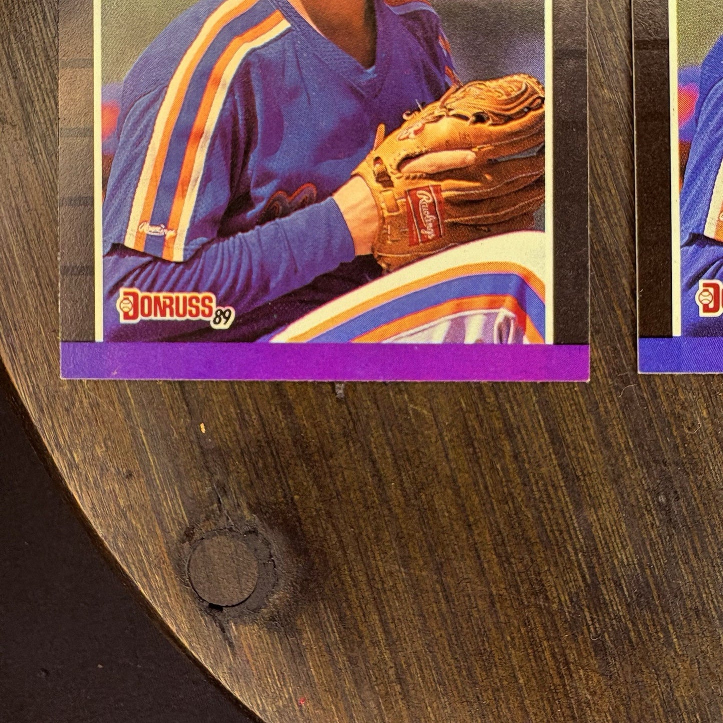 (2) 1989 Donruss # 41 DAVE WEST Rated Rookie & (1) #650 Score Trading Card5