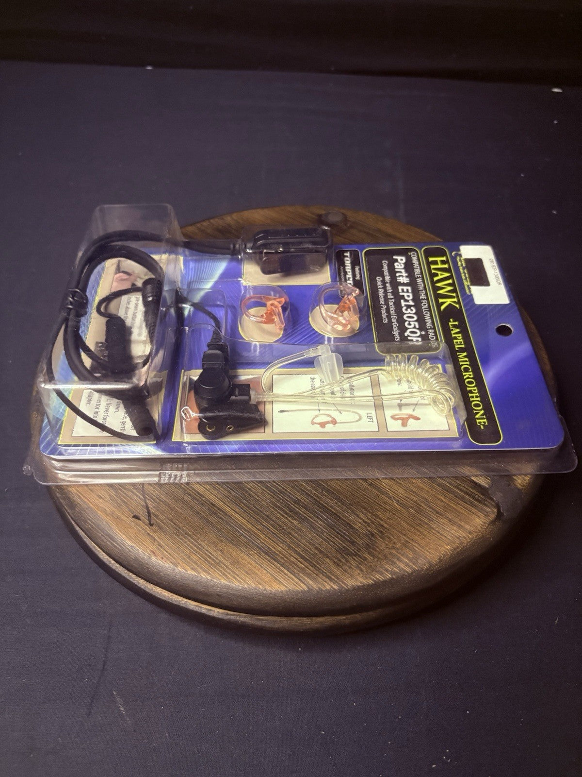 Hawk Lapel Mic Quick Release Replacement Earpiece Kit EP1305QR Police Headset7