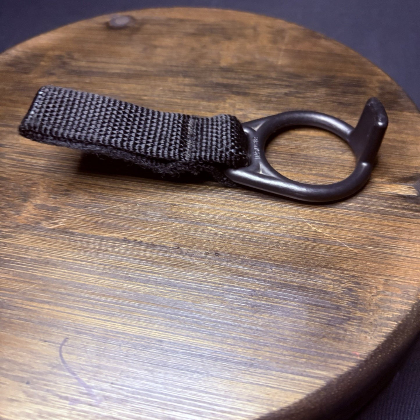 Bianchi Black 7404 Baton Ring Holder 1" Web Sewn Polymer4