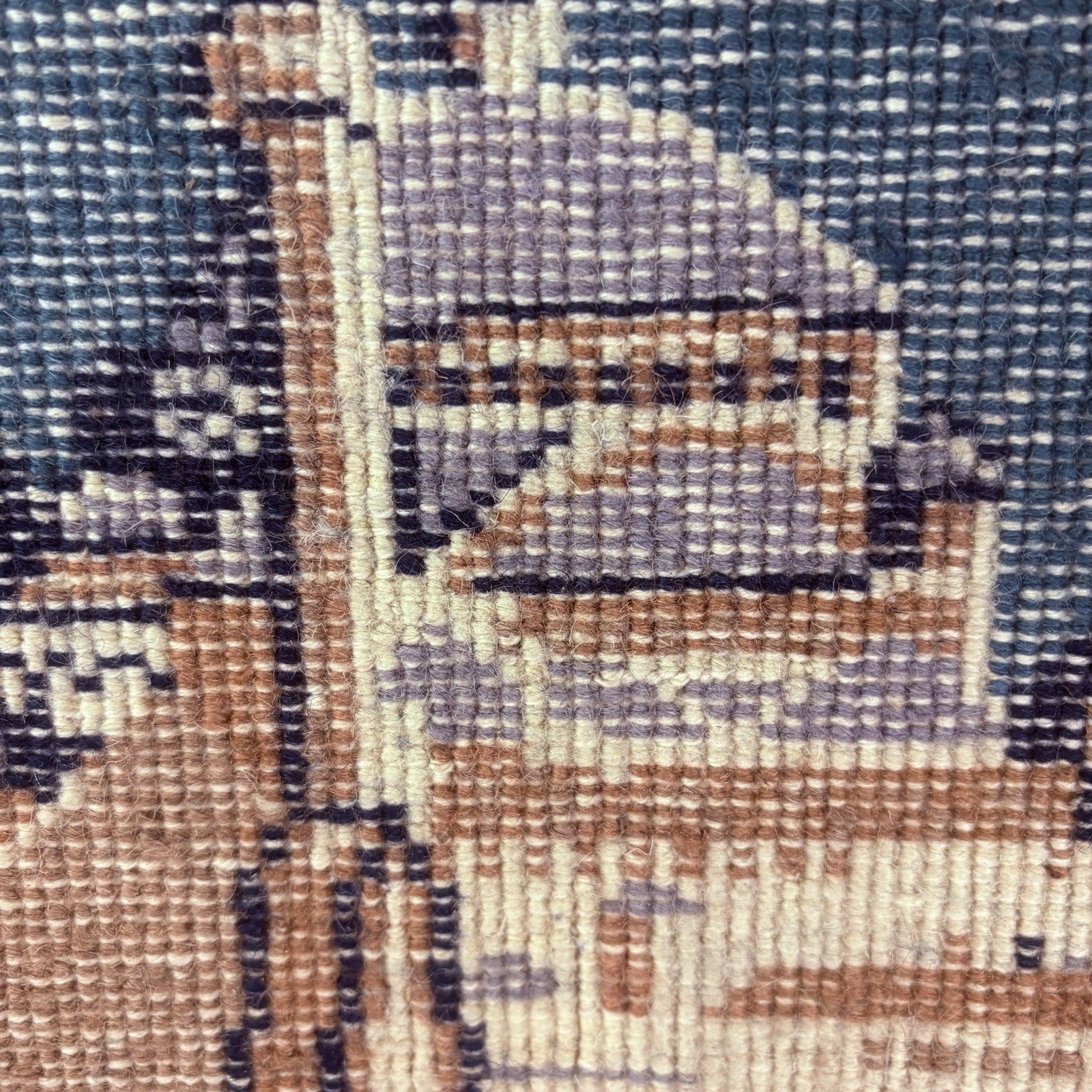 Hand Knotted Muslim Rug Turkish Pictorial Prayer Rug 2x1 Mosque Very Thick19