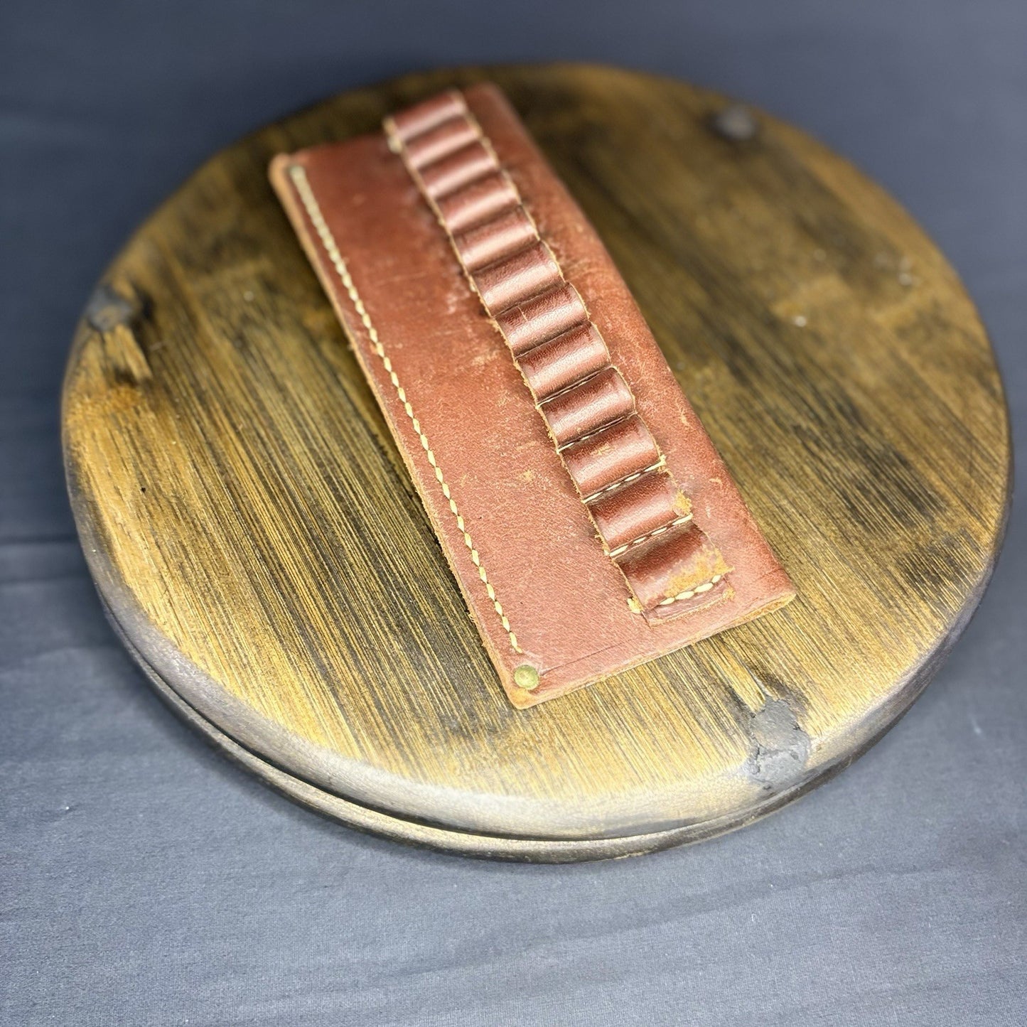 Hunter 538 Leather 12 Round Belt Slide Carrier 4