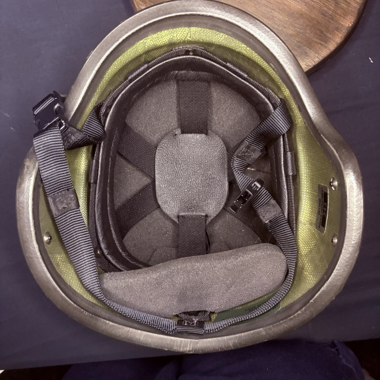 Gentex IIIA (3A) Ballistic Helmet USA Made -Size Medium- Bullet Proof2