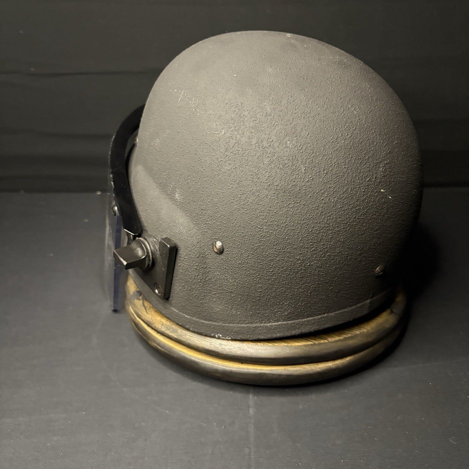 Ballistic IIIA Helmet w/ Removable Face Shield USA Made Size Medium Bullet Proof5