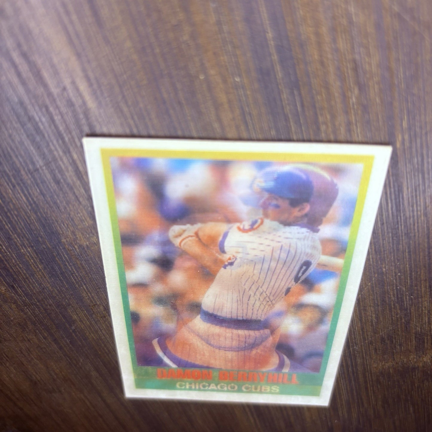1989 Sportflics Cubs Damon Berryhill & Mike Harkey High Grade (Lot Of 2) Cards9