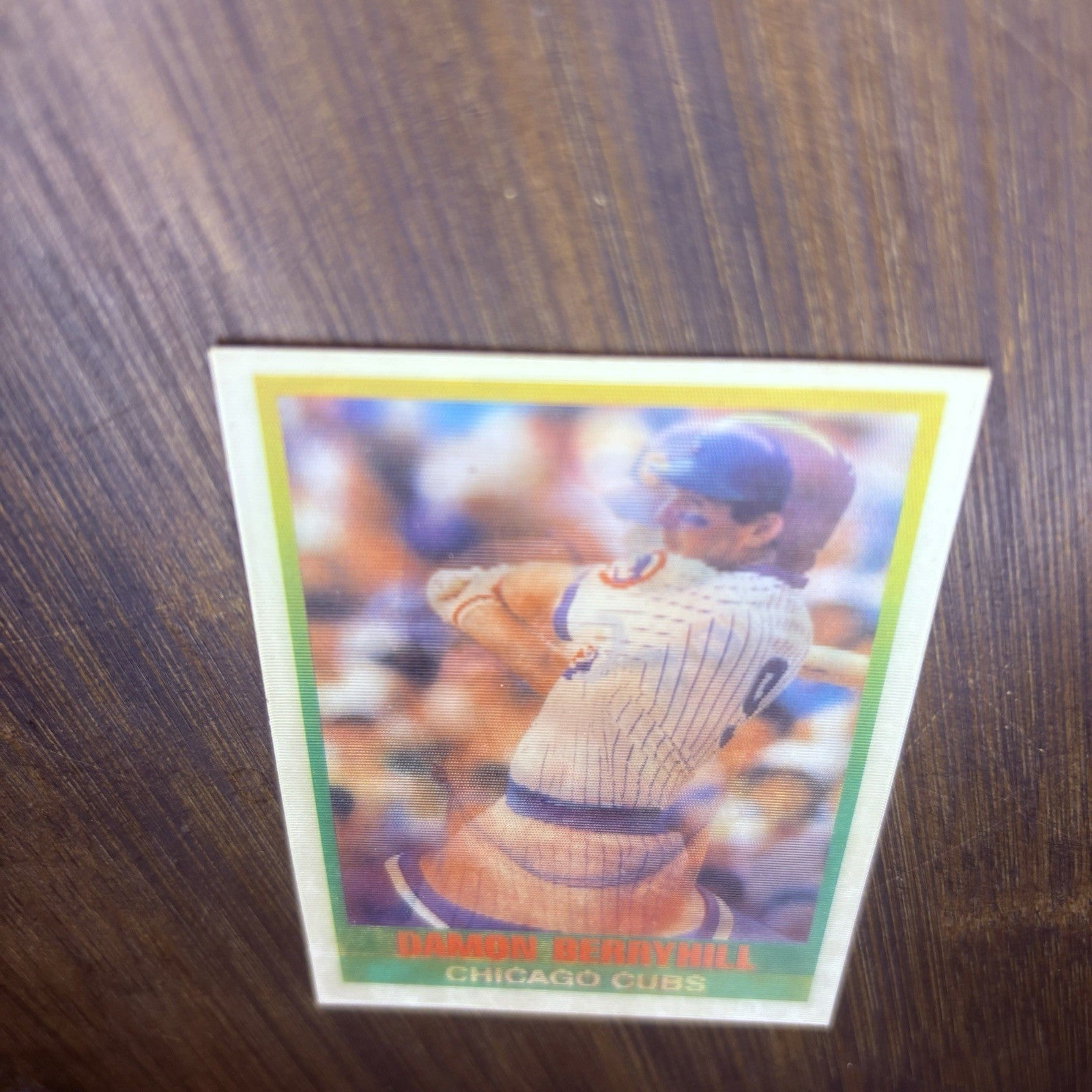 1989 Sportflics Cubs Damon Berryhill & Mike Harkey High Grade (Lot Of 2) Cards9