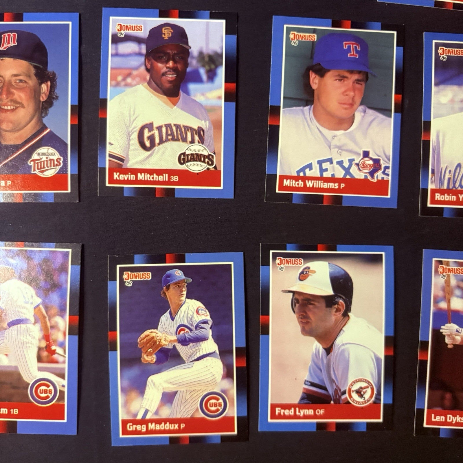 1987 Donruss High Grade Baseball  17 Card Lot Rookies3