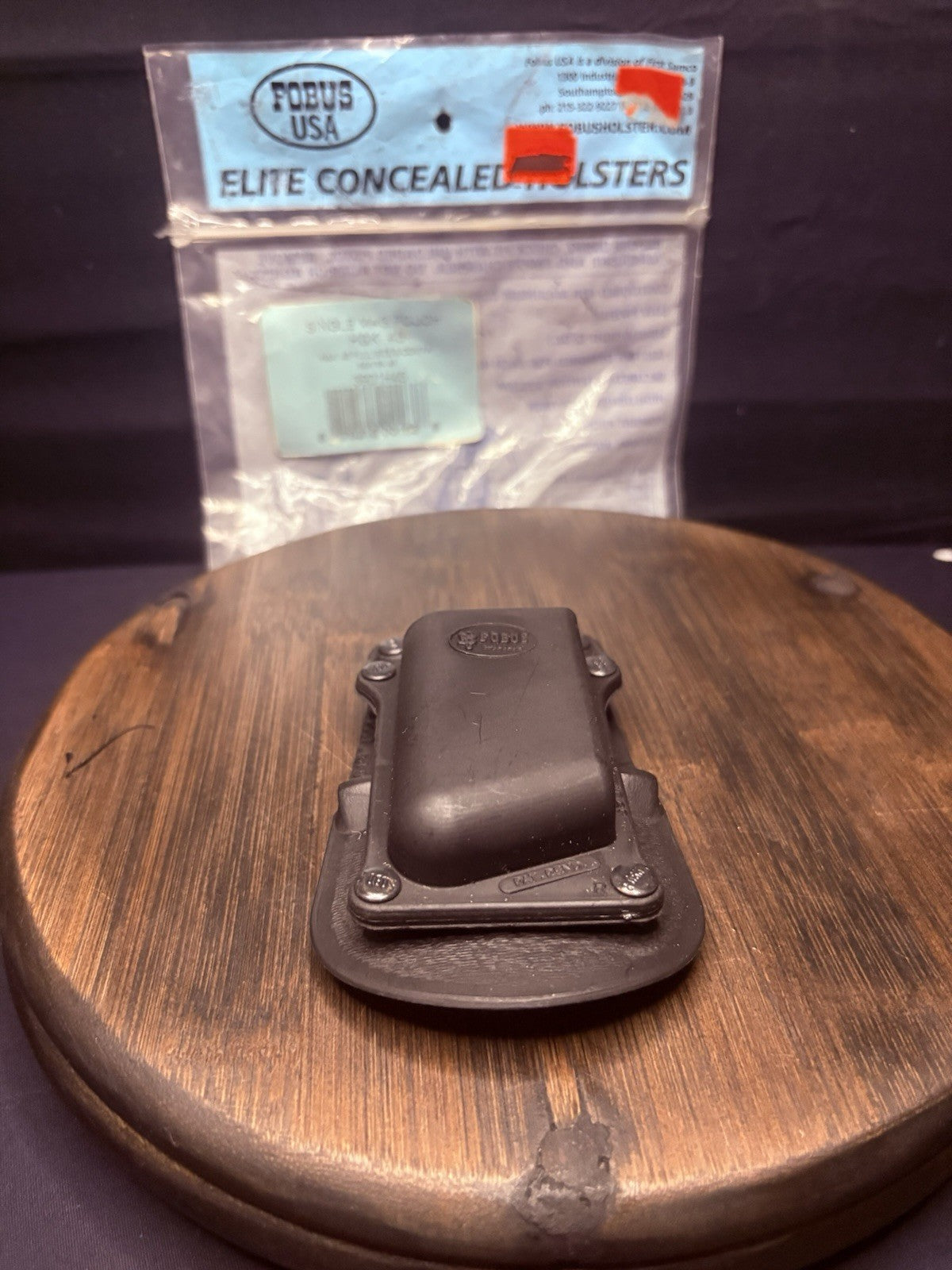 Fobus Magazine Pouch for Single Stack H&K .45 Cal Magazines S&W99 .45 OWB4