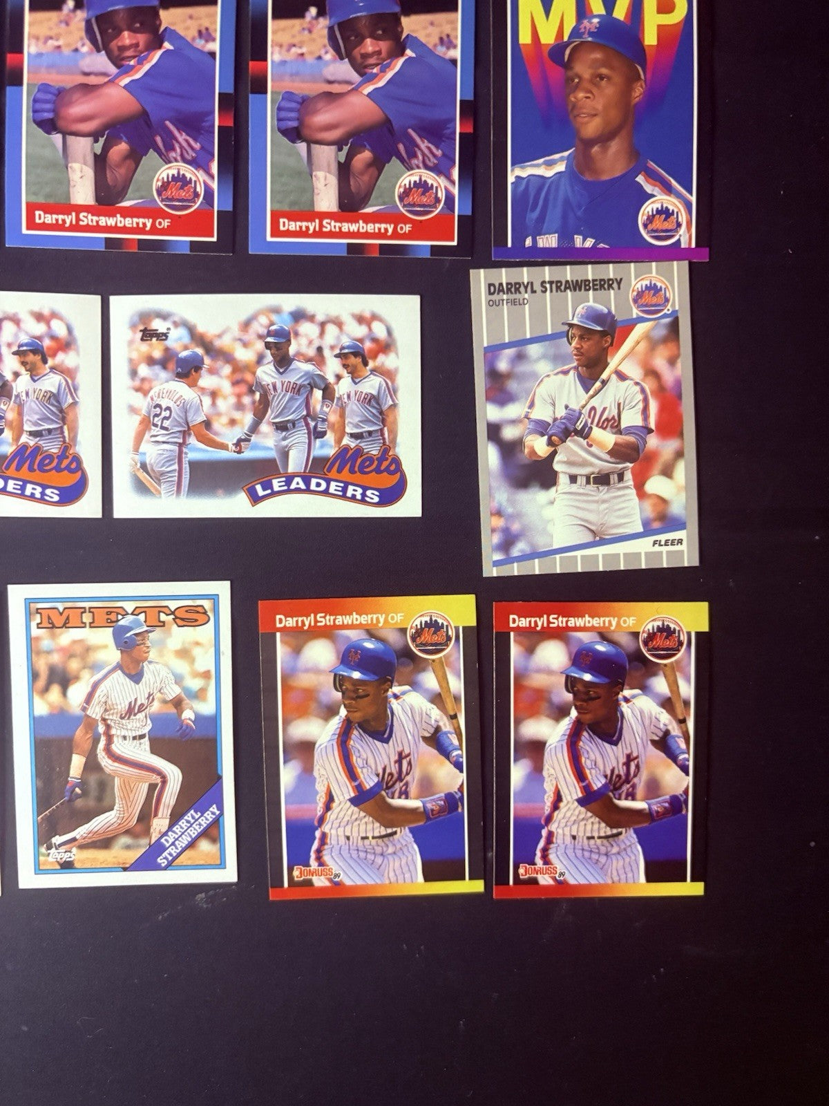 Darryl Strawberry Lot(22) Baseball Cards 1988 Fleer HIGH GRADE New York Mets MLB4