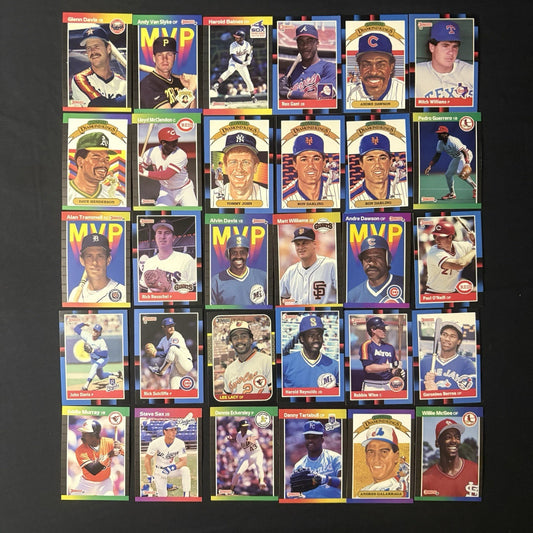 1988 Donruss Baseball Lot Of (30) Cards All High Grade See Photos0