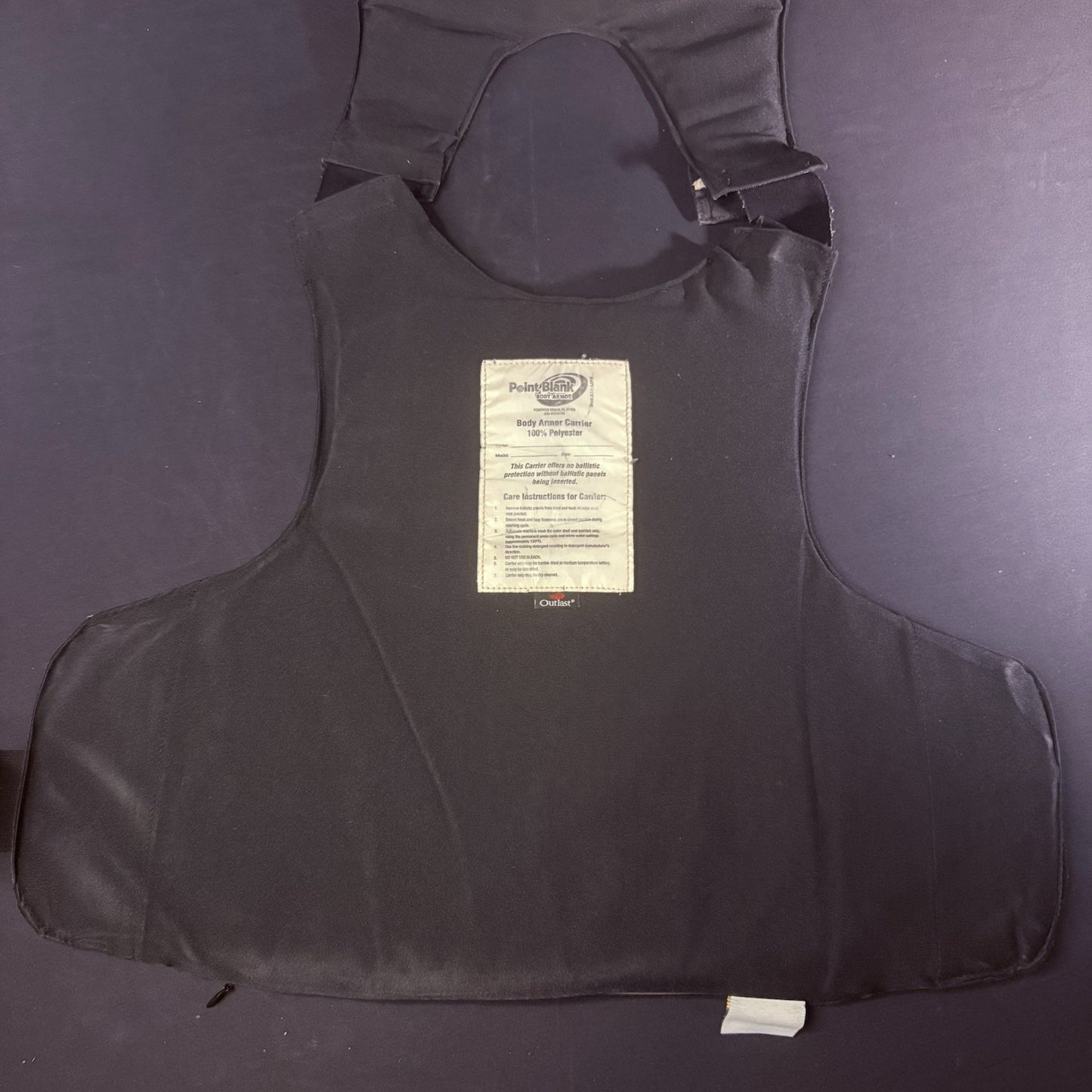 PB 3A Bullet Proof Vest Size Large IIIA Ballistic Concealable Body Armor7