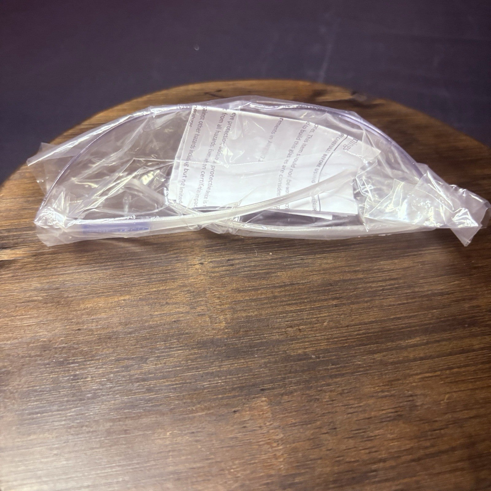 Jorestech Crystal Clear Lens Color Temple Safety Glasses One Size Z87.15