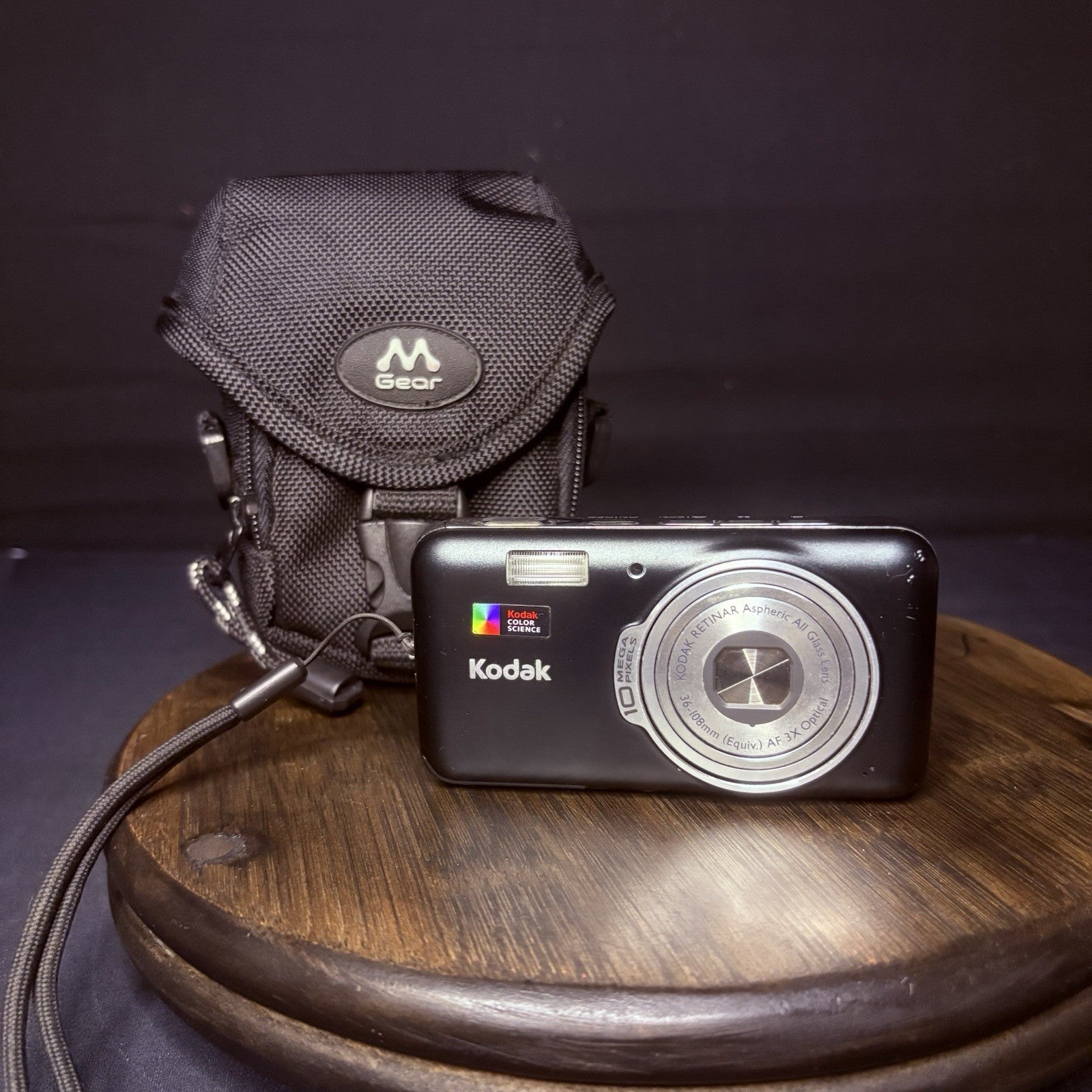 Kodak EasyShare V1003 10MP Digital Camera w/Case & Battery, Black, FREE SHIPPING0