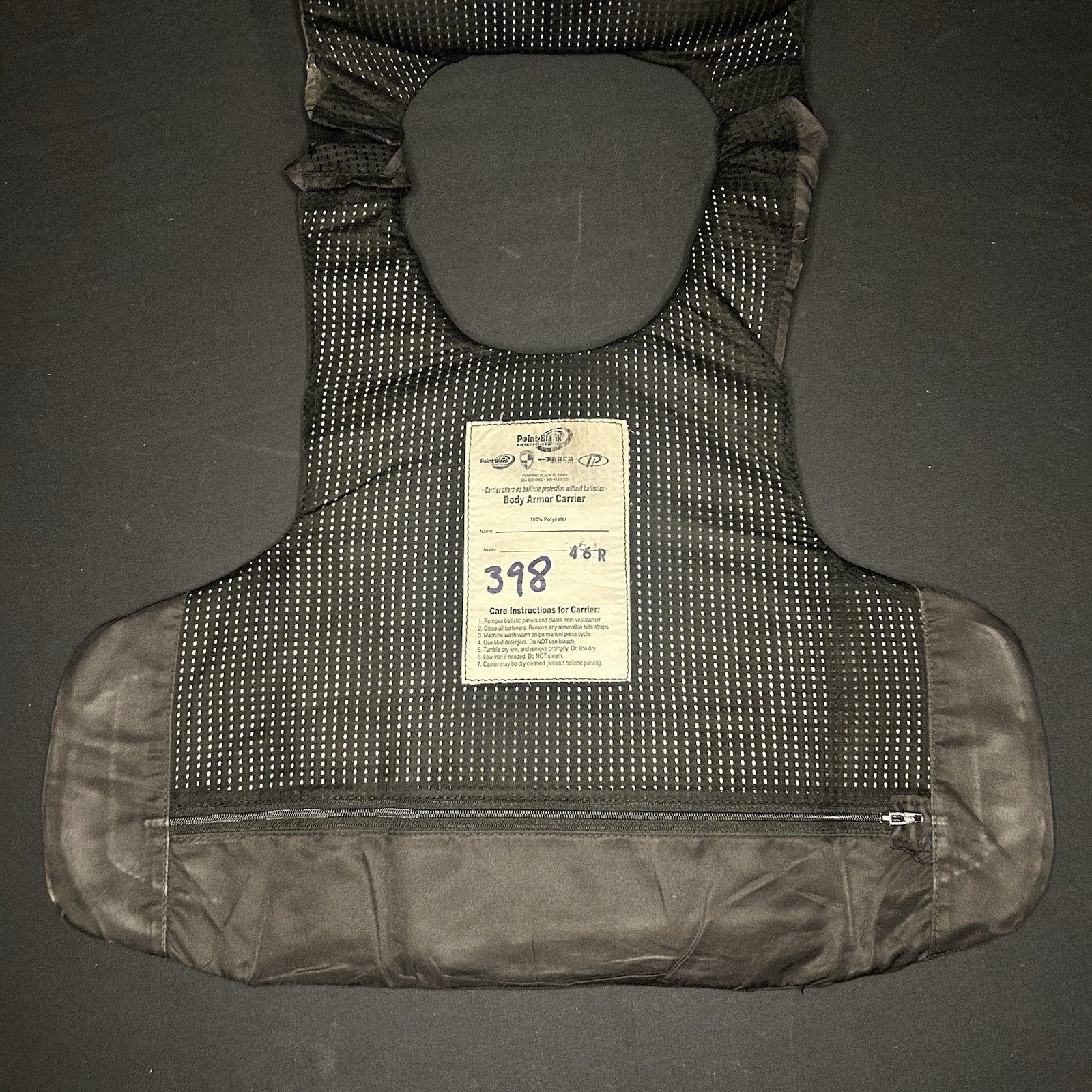 PB Armor 3A (IIIA) Vest AXIIIA (Size XL) Hi-Lite Male Carrier ~2020~5