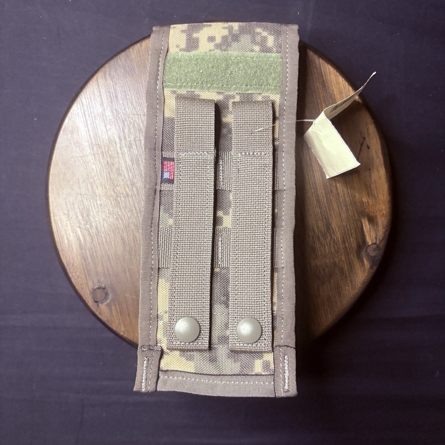BattleLab 5.56 M4 Rifle Double Tiered Magazine Pouch Multicam Made In USA 2 Mags4