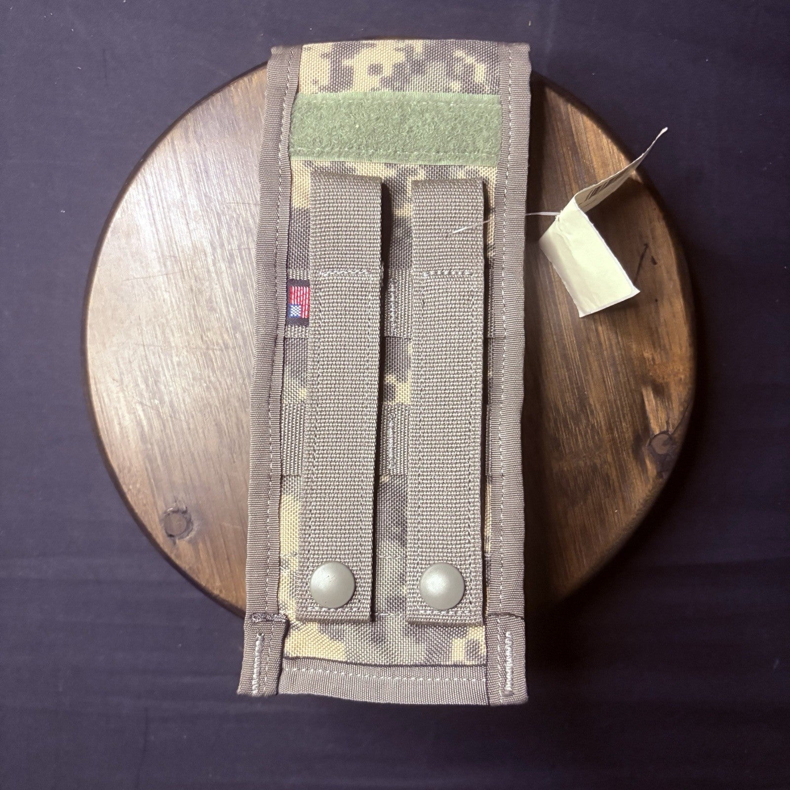 BattleLab 5.56 M4 Rifle Double Tiered Magazine Pouch Multicam Made In USA 2 Mags4