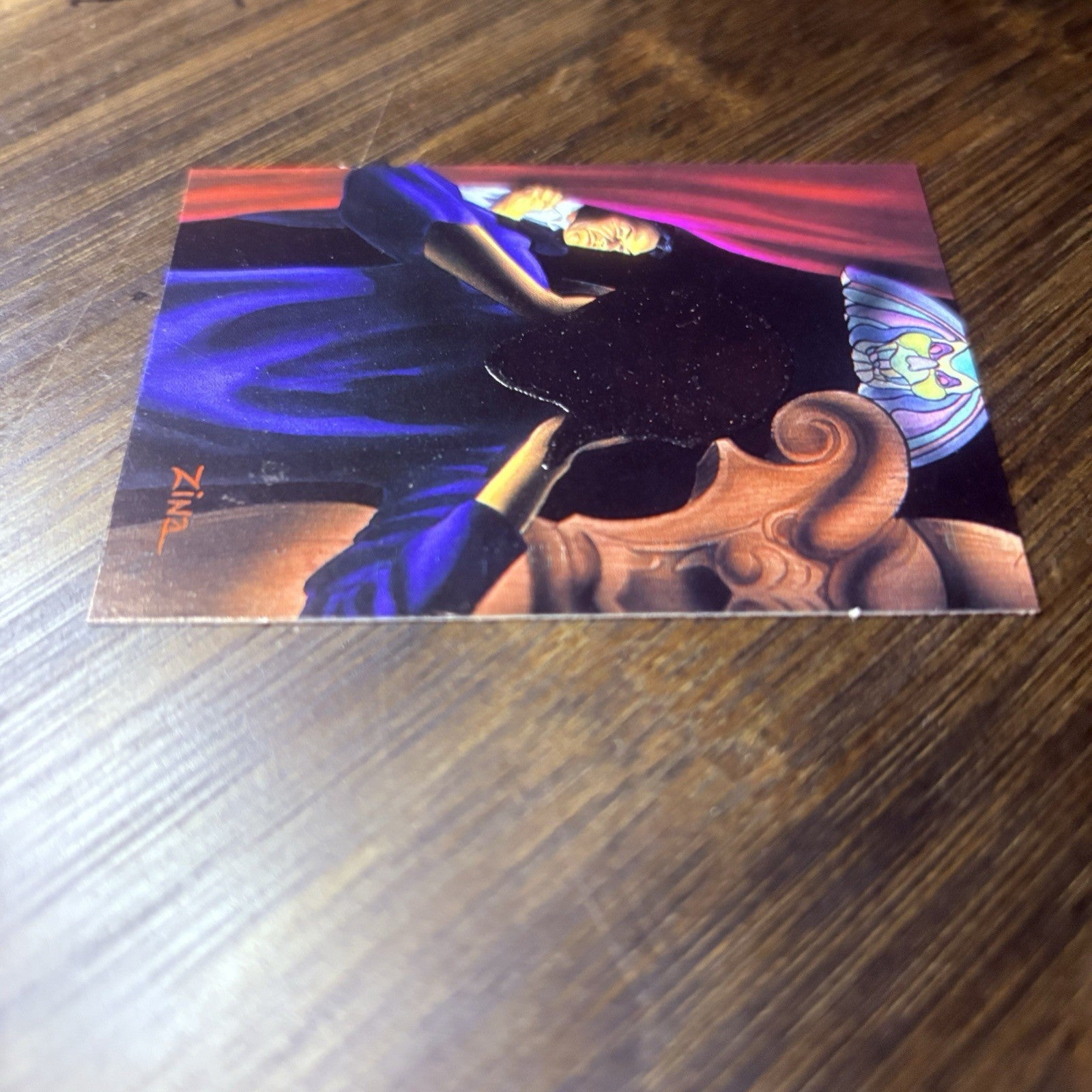1996 Topps Goosebumps Menacing Mask Monster Magic #M3 High Grade Card See Photos8
