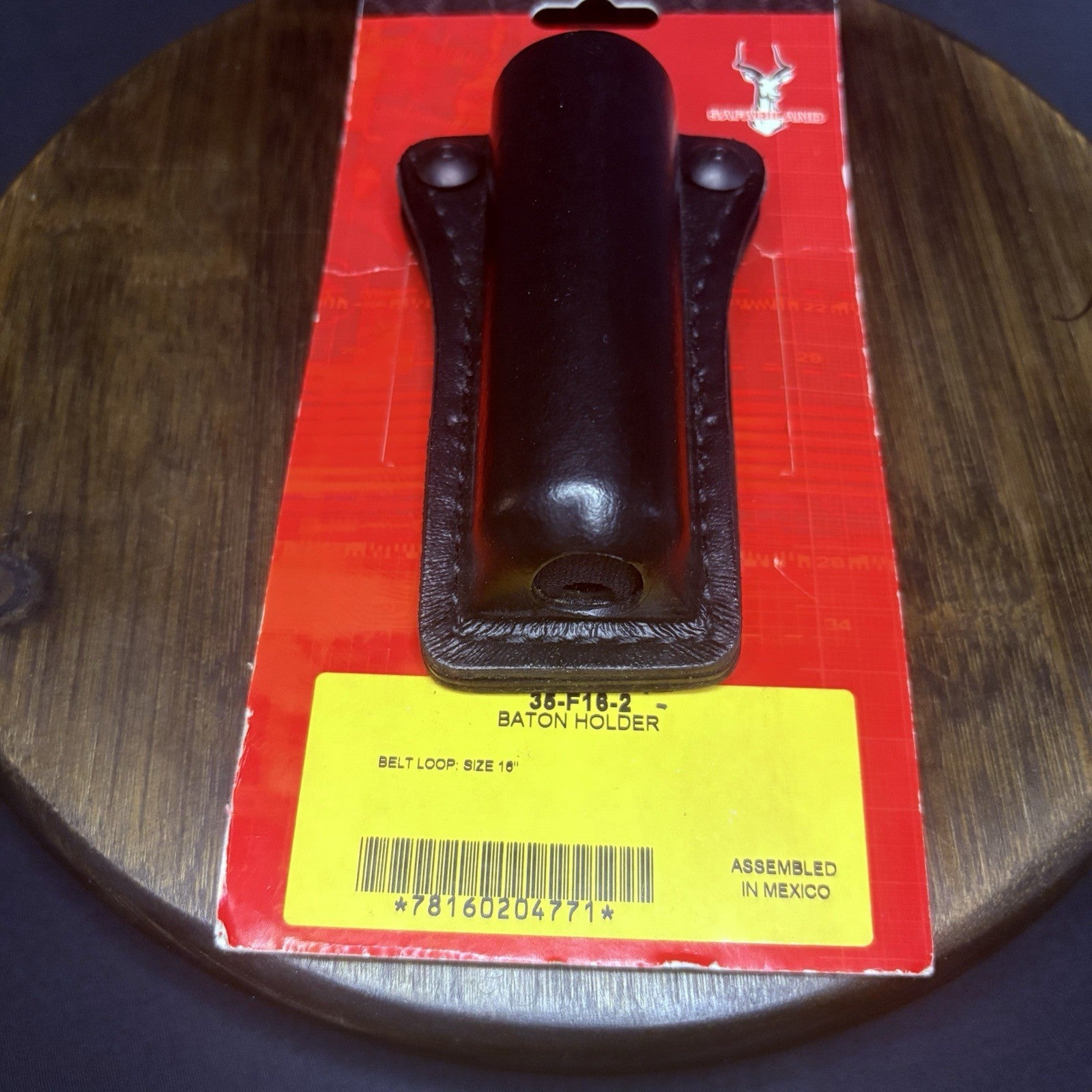 Safariland 35 Baton Holder Plain Black For 16" Foam Handle Batons 35-F16-21