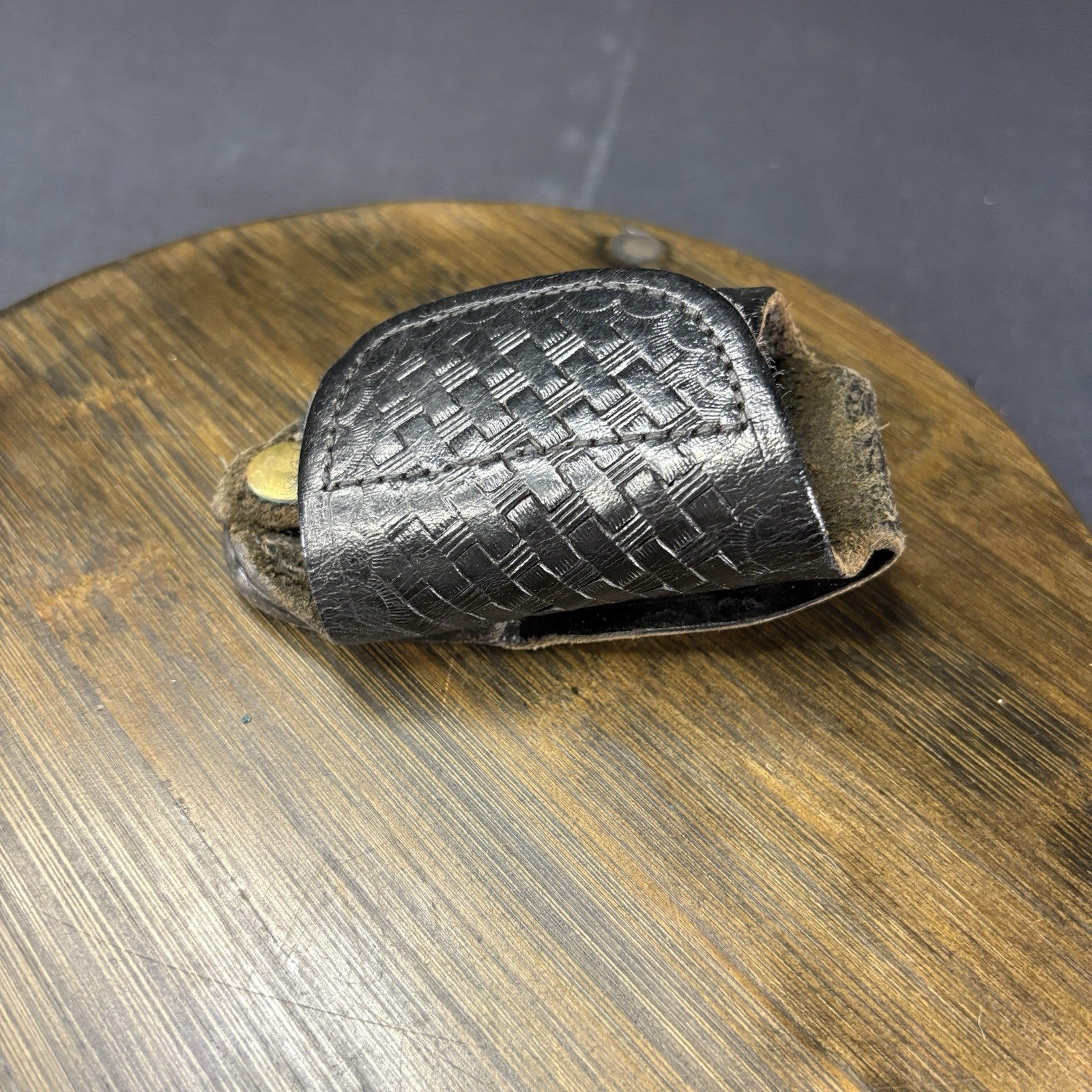 Tex Shoemaker Key Keeper Basket Weave ~88SK~ Silent Key Holder4