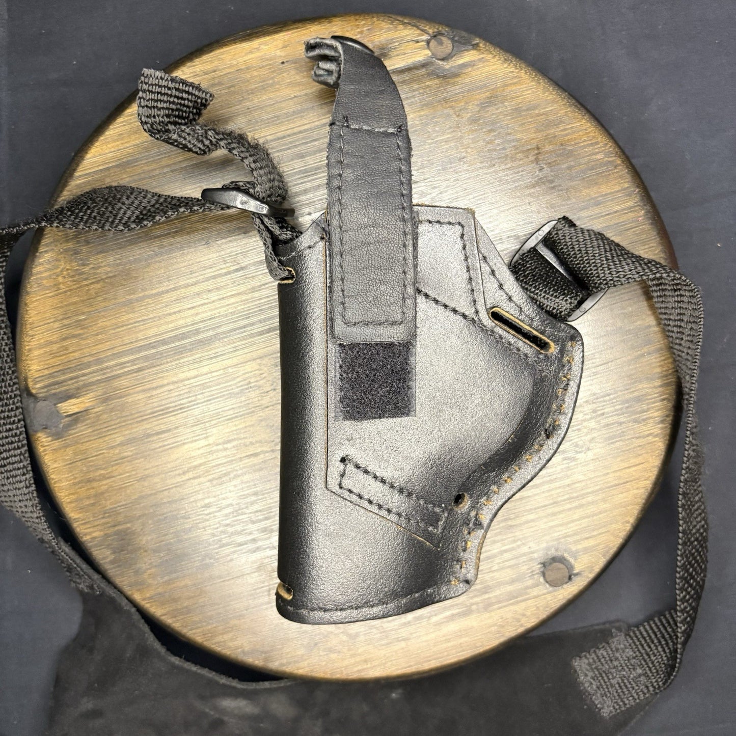 Universal Leather Shoulder Holster LH/RH With Extra Magazine Pouch6