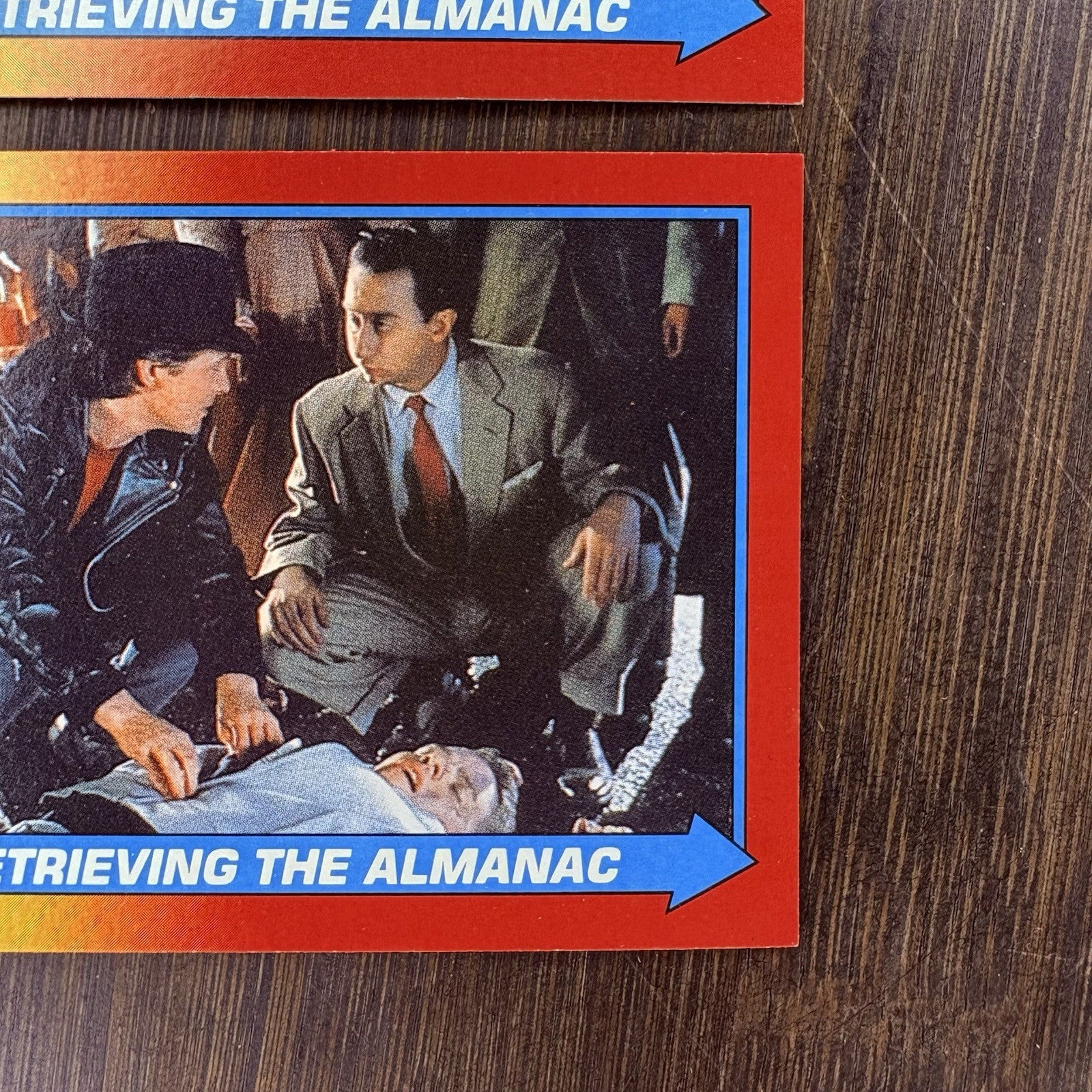 (Lot Of 2) 1989 Topps Back to the Future II #64 "Retrieving The Almanac" Card3
