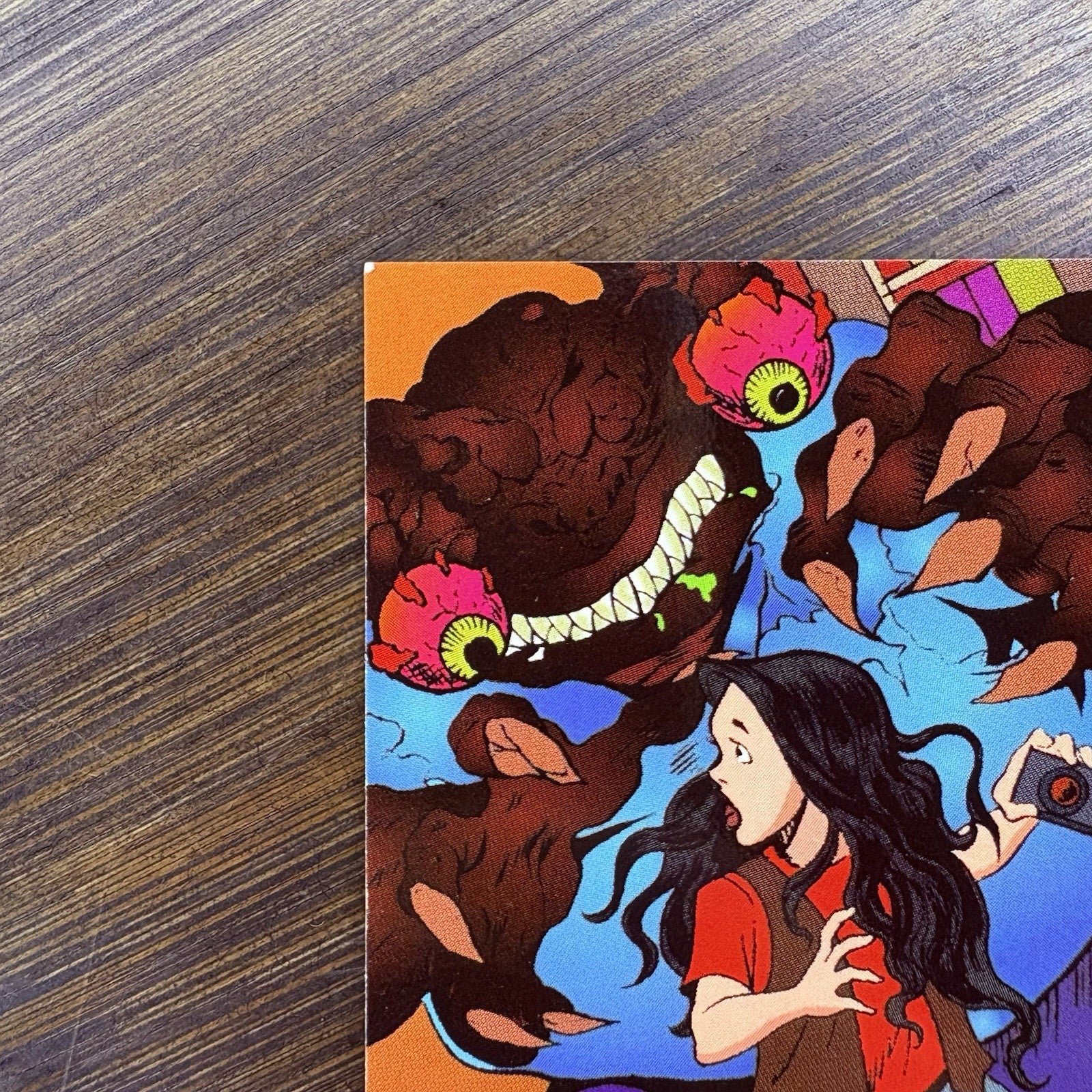 1996 Topps Goosebumps #23 Run For Your Life! High Grade, See Photos5