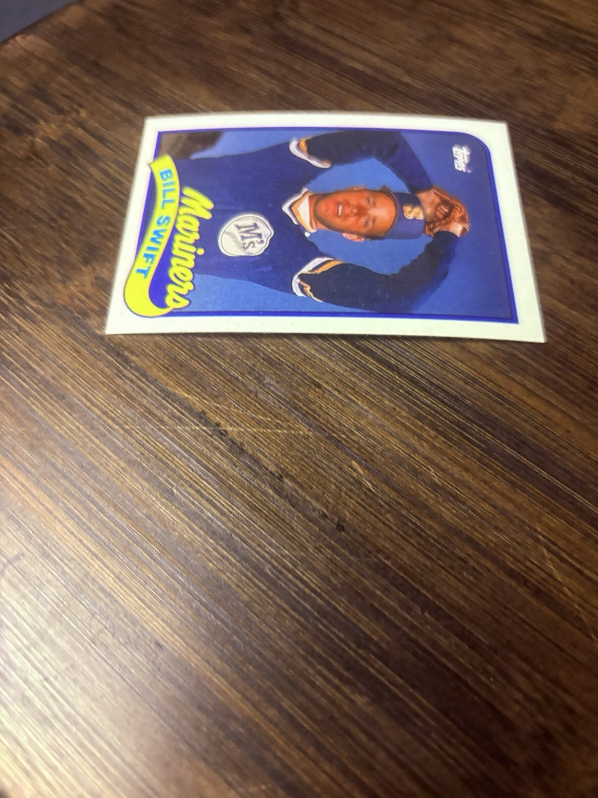 1989 Topps Bill Swift Seattle Mariners #712 High Grade See Photos3