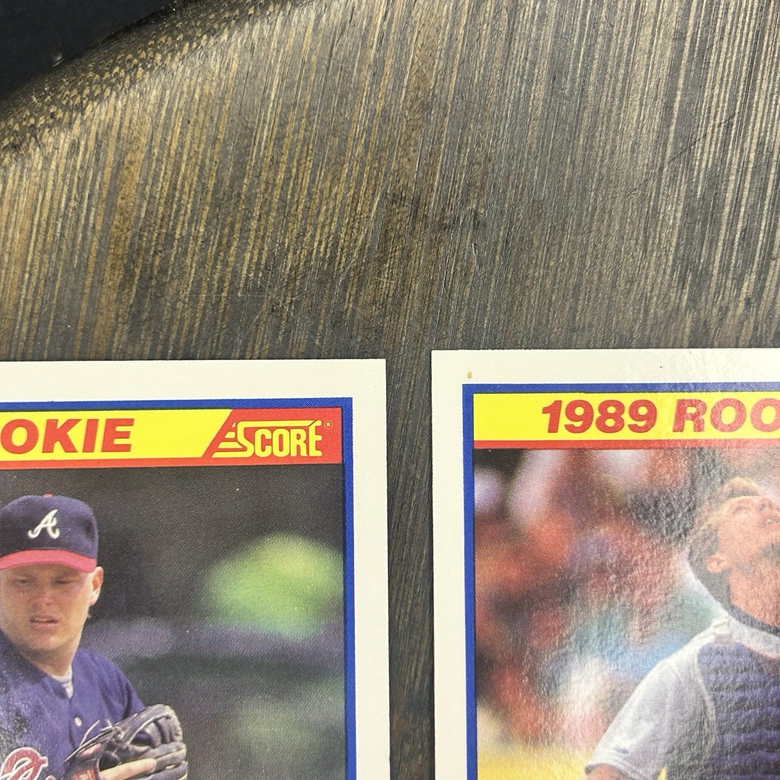 1989 Score Rookie Card (Lot Of 5) MLB Baseball Trading Cards 3