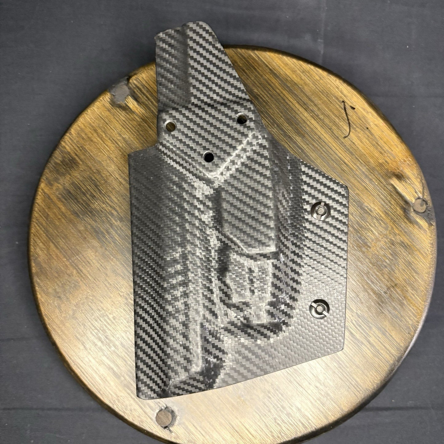 S&W 5906 Holster w/Flashlight Carbon Fiber Smith and Wesson 5906 No Clip Or Loop7