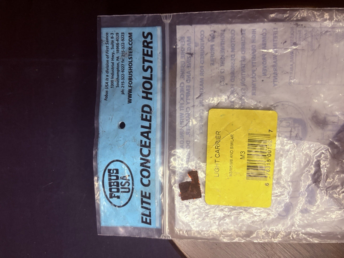 FOBUS M3 Light Carrier Elite Concealed Holsters For M3/M5/M6 Flashlights10