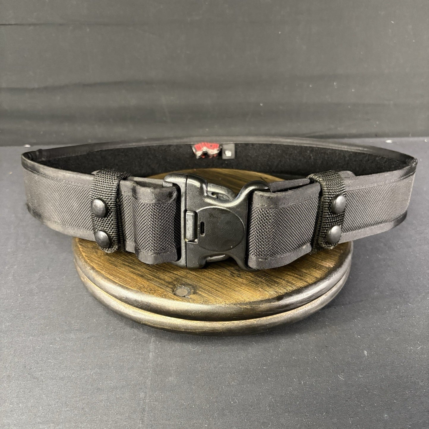 Bianchi Medium AccuMold Duty Belt - Black Waist Size 34”-40” w/ 2 Belt Keepers0