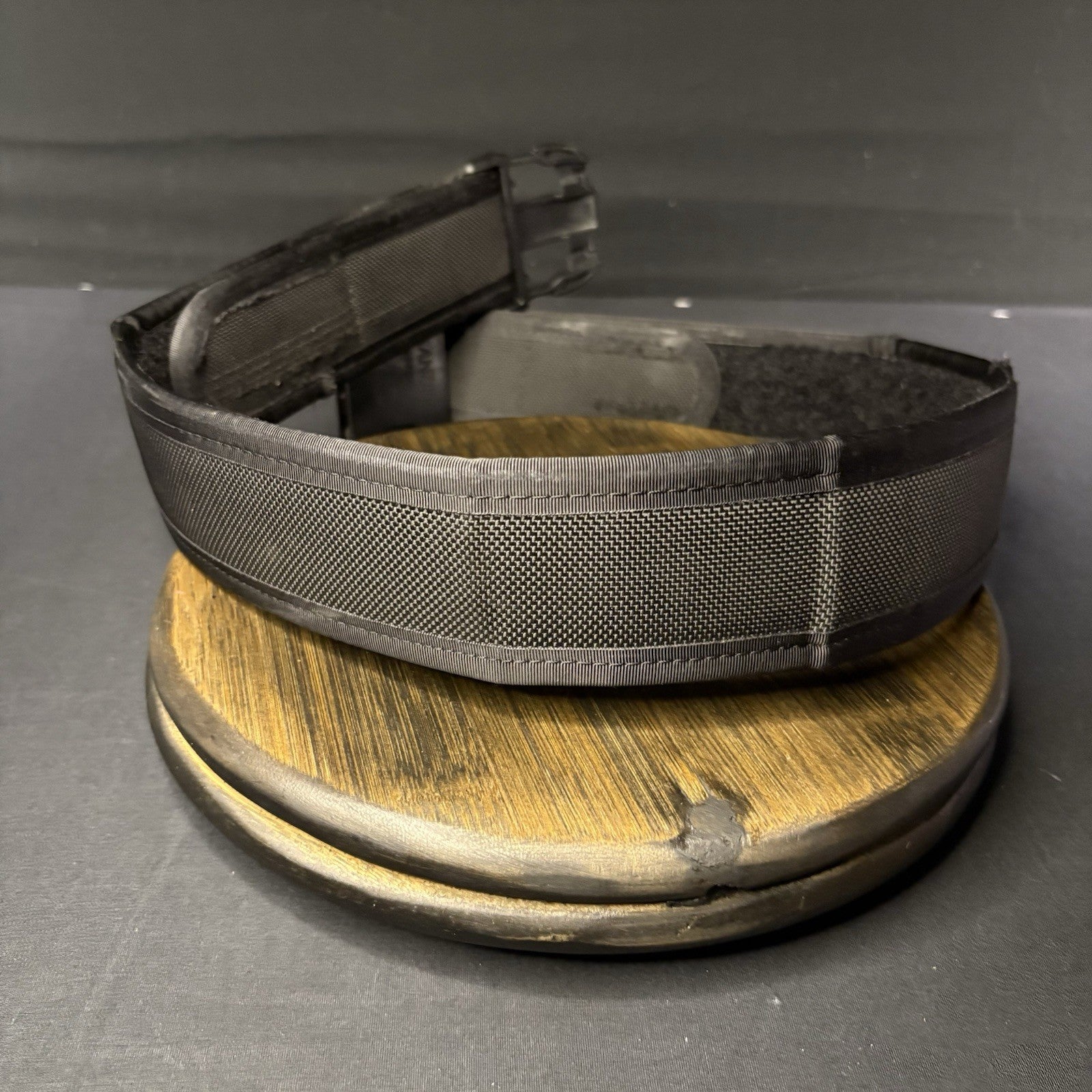 Bianchi Medium AccuMold Duty Belt - Black Waist Size 34"- 40" Excellent Preowned3