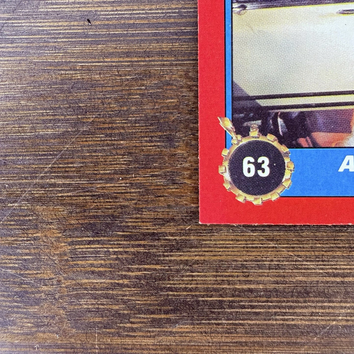 1989 Back To The Future #63 Topps Trading Card "A Familiar Scene"2