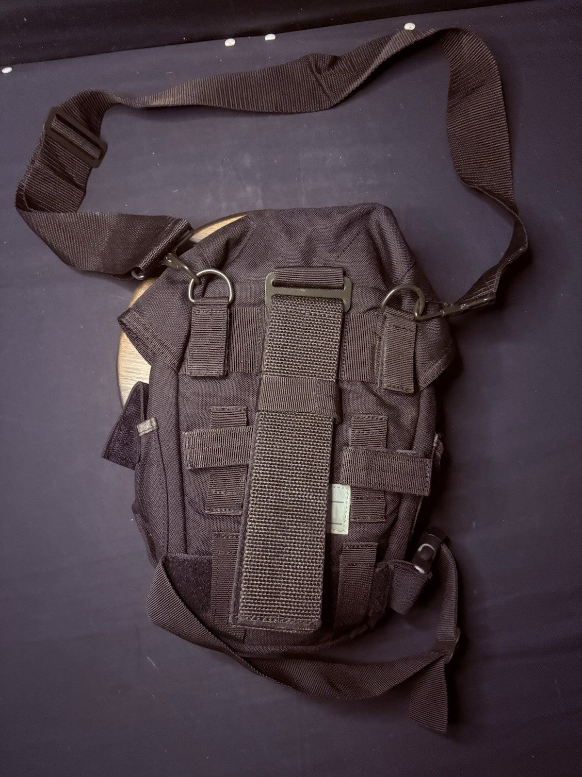 Gas Mask Or Large Utility Pouch Drop Leg w/Suede EMT Tactical Military Hunting16