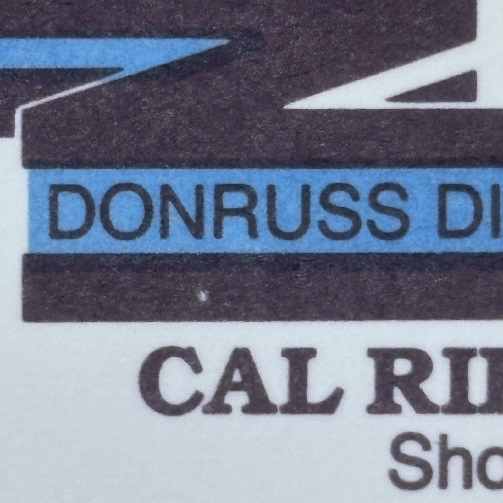 1988 Donruss Cal Ripken JR Error Diamond Kings#26 Card Multiple Error See Photos4