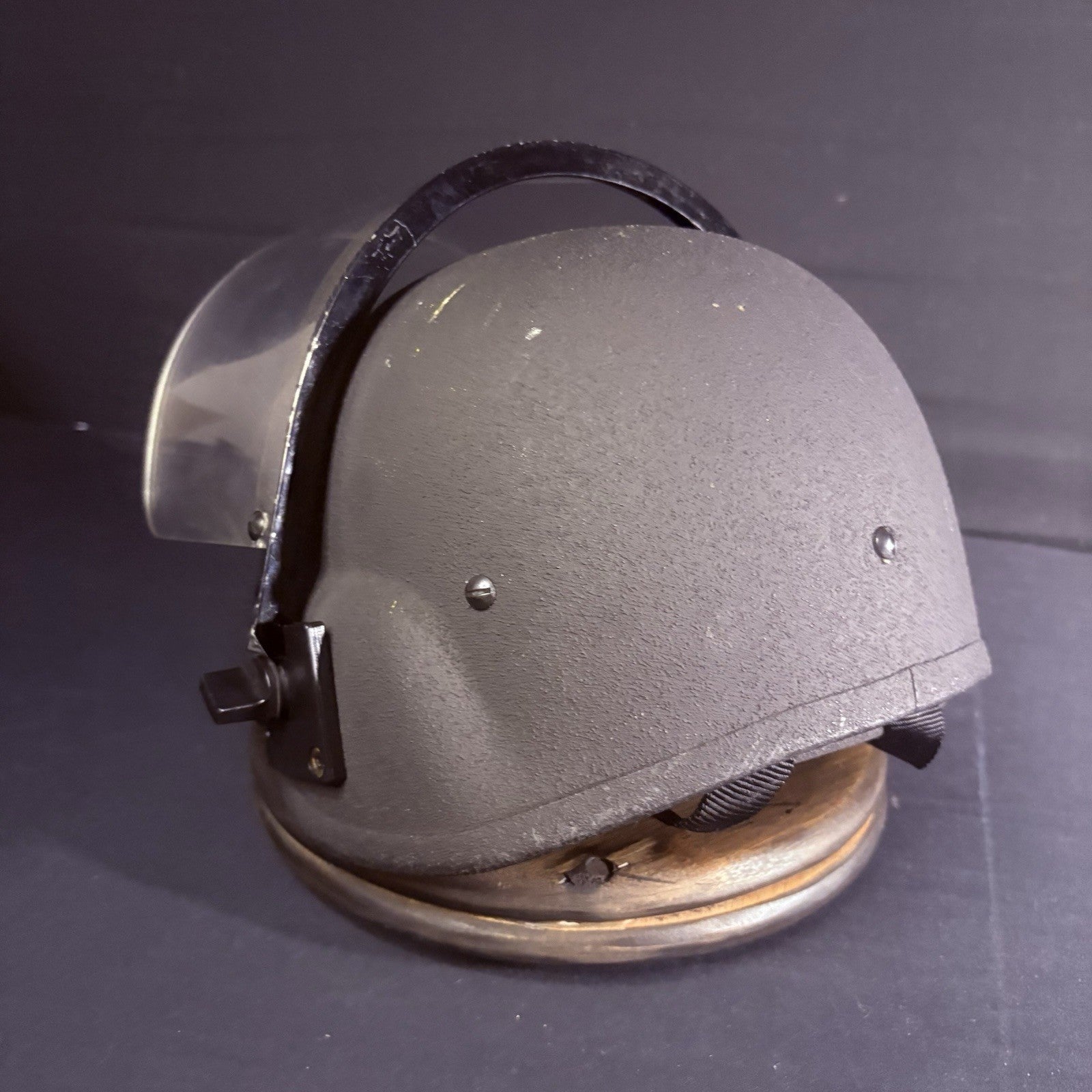 Gentex 3A (IIIA) Ballistic Helmet Removable Face Shield (XXL) Largest Helmet14