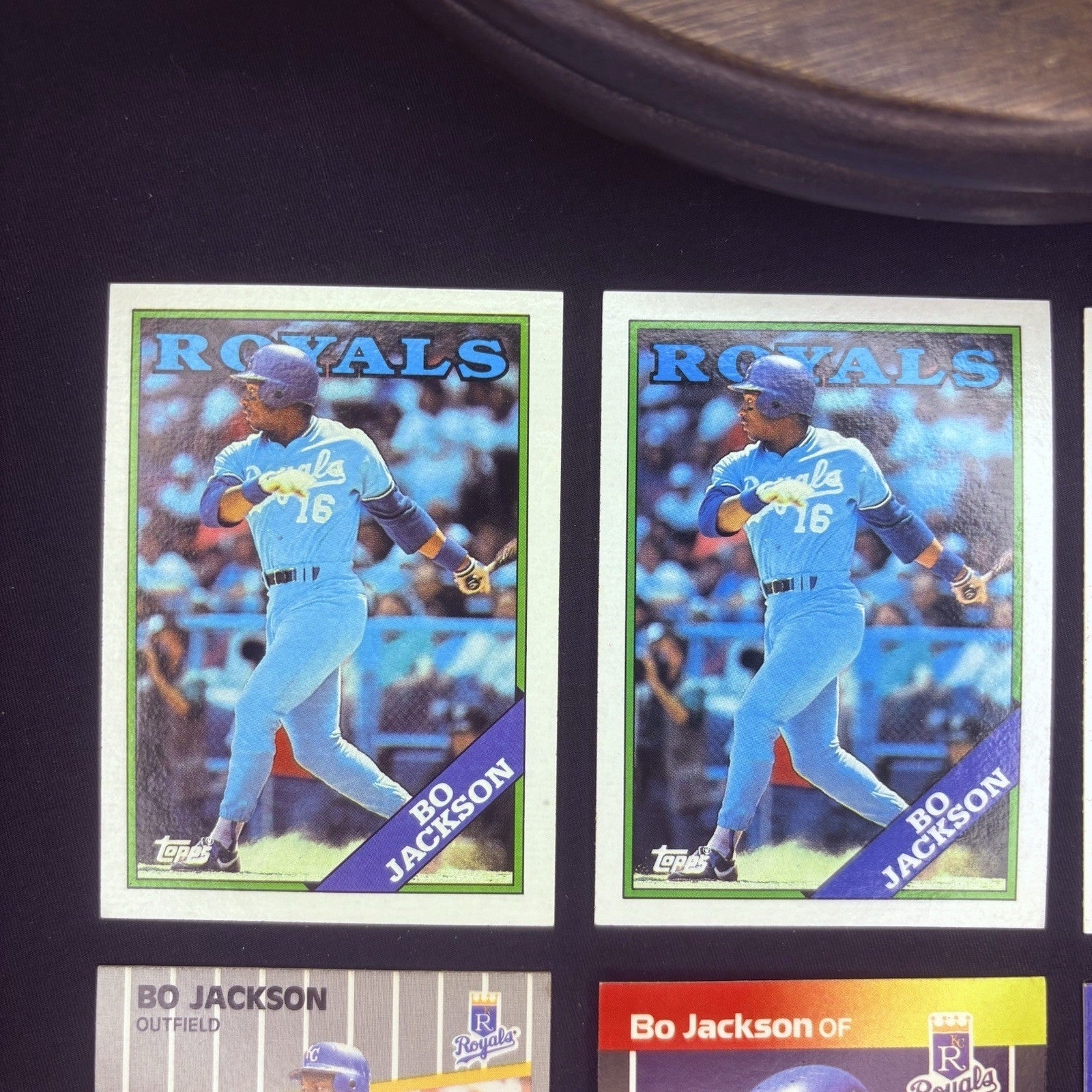 (Lot of 12) 1989 Bo Jackson Trading Cards #221, #540, #750, #180, #208, #2855