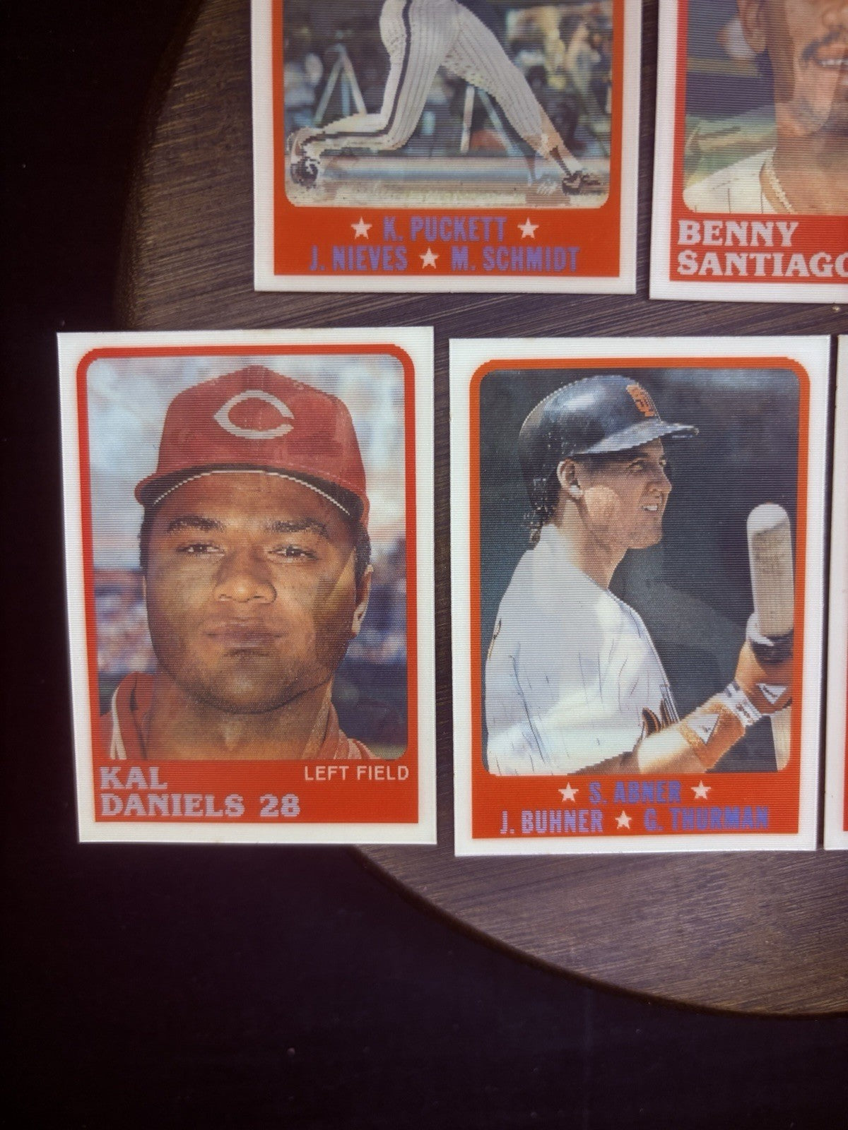 Vintage 1988 Hologram Sportflics (Lot of 7) Rare High Grade Card BO JACKSON4