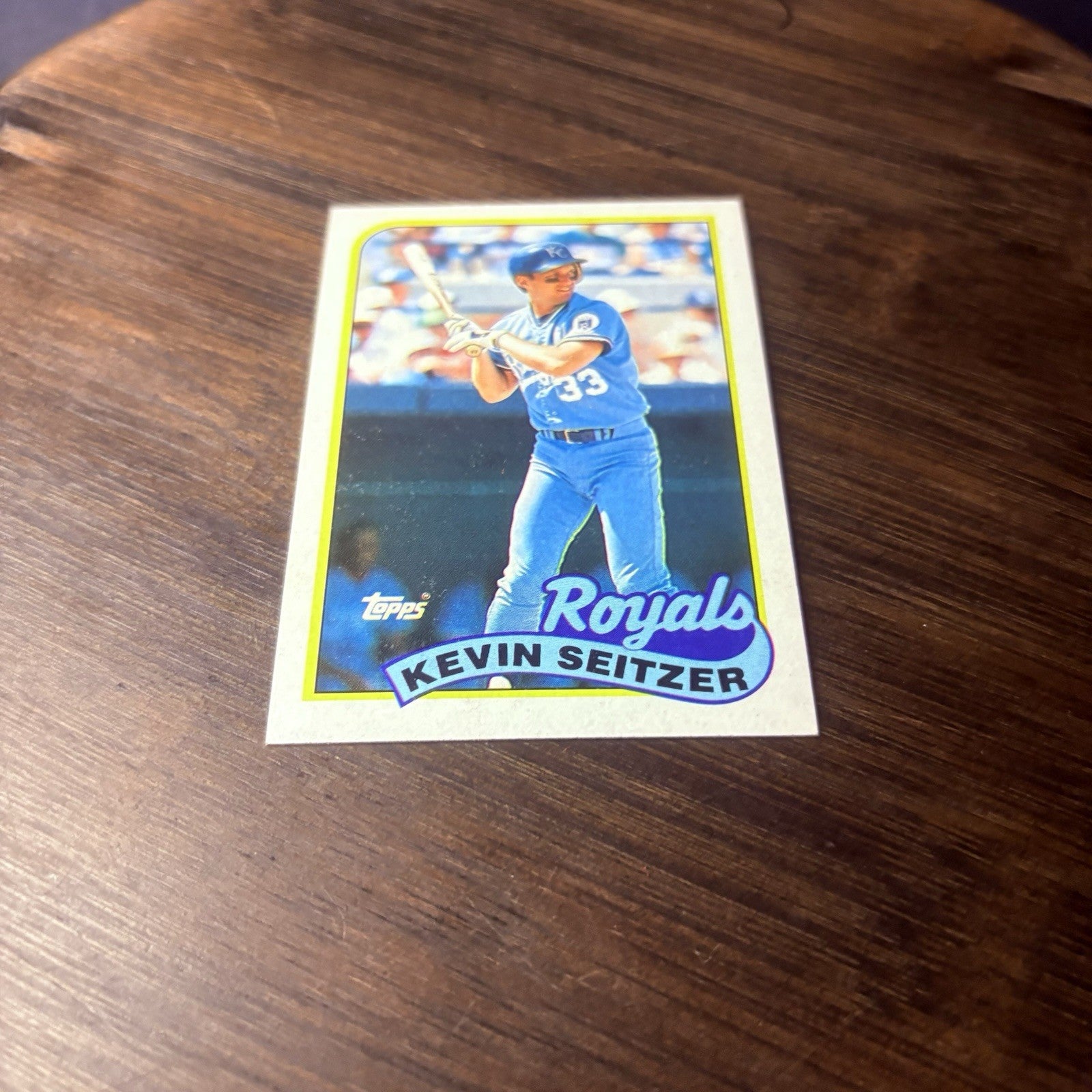 1989 Topps #670 Kevin Seitzer High Grade See Photos2