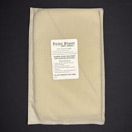 PB Trauma Plate Insert 5x8 Soft Ballistic Panel Body Armor0