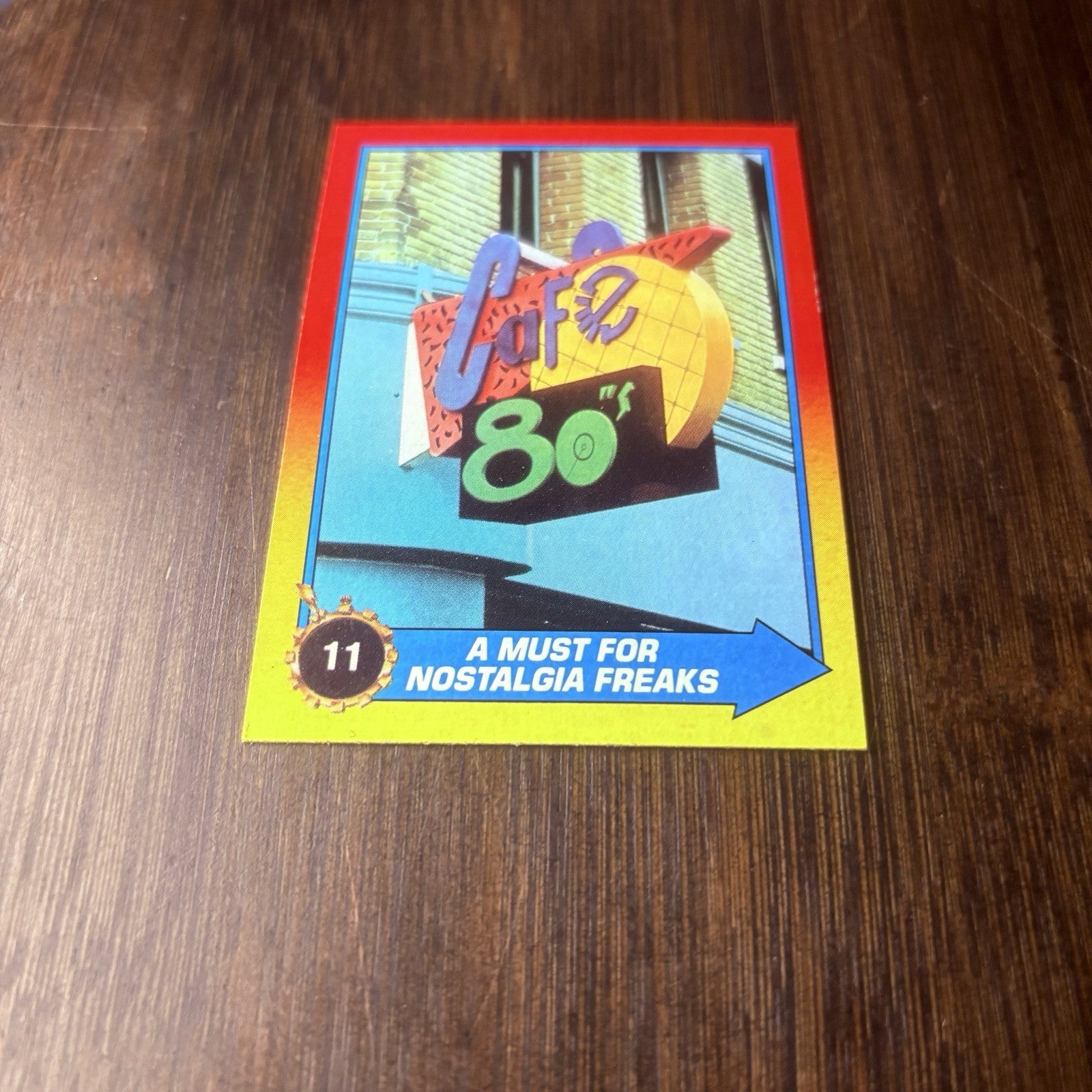 Back To The Future 2 1989 Topps #11 "A Must For Nostalgia Freaks" High Grade5