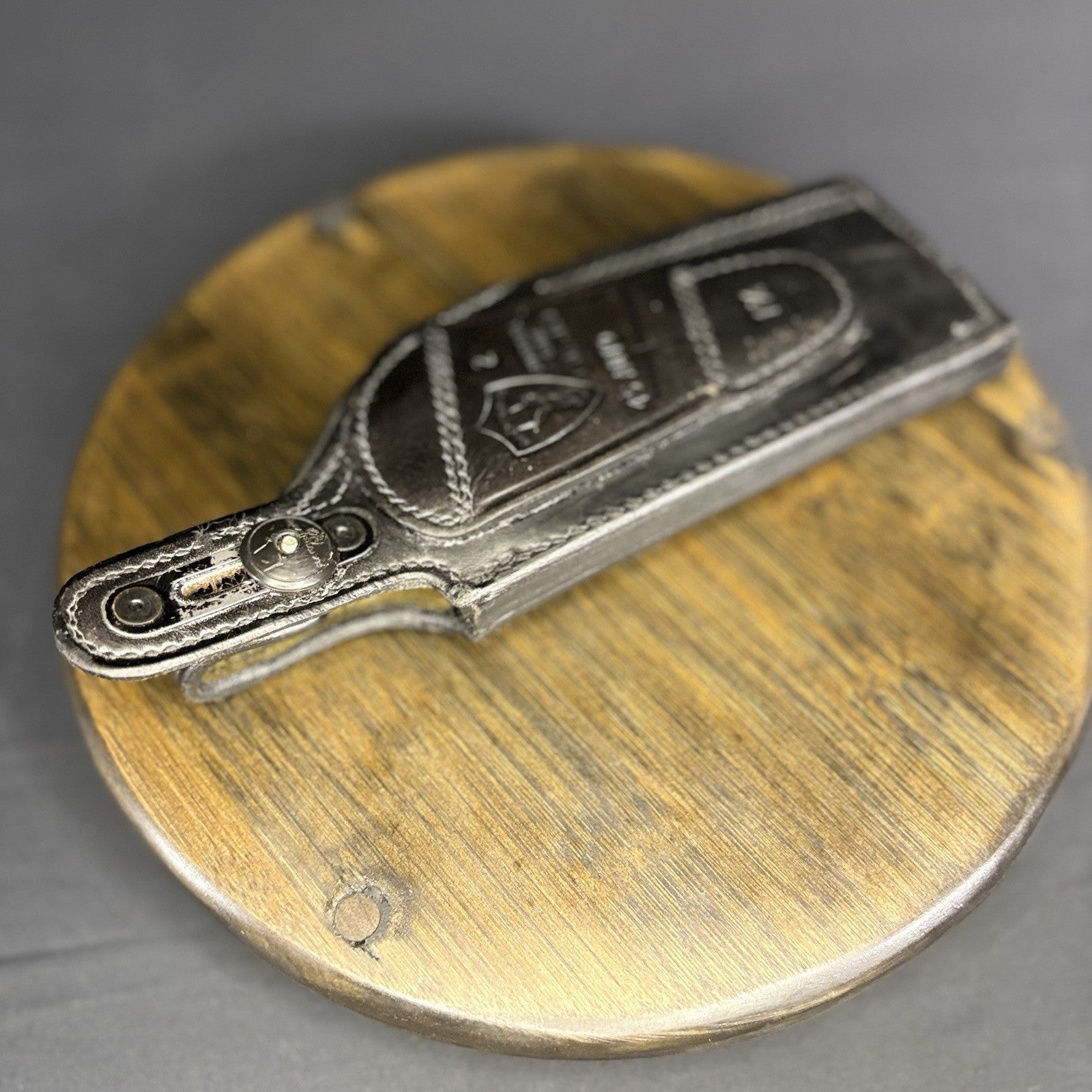 Safariland #2 Basket Weave Holster For .45 Auto 1 3/4" Belt Loop RH12