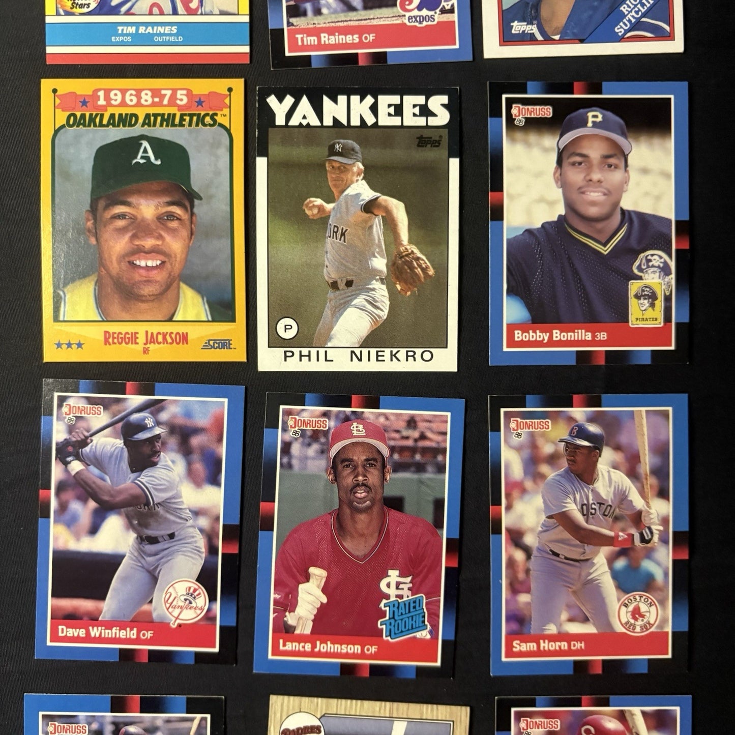 1988 Baseball Card Lot (15) All High Grade Topps, Donruss, Score, Fleer4