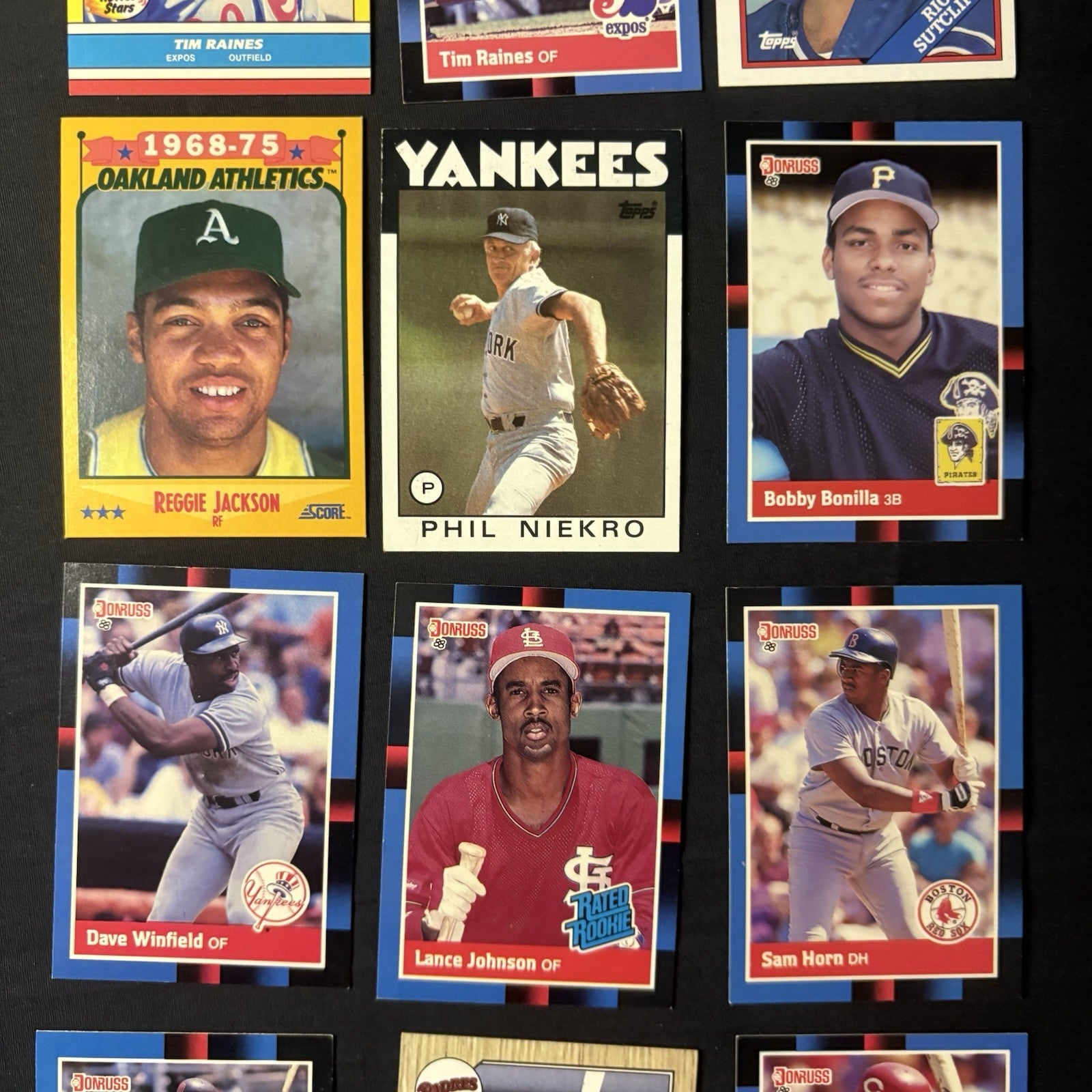 1988 Baseball Card Lot (15) All High Grade Topps, Donruss, Score, Fleer4