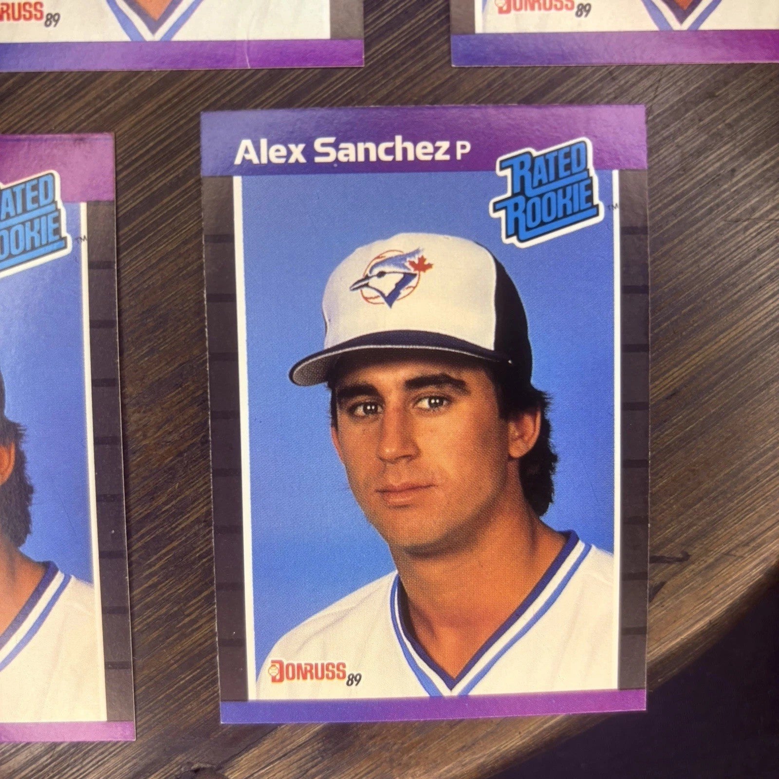 (Lot Of 5) 1989 Donruss # 47 ALEX SANCHEZ RATED ROOKIE RC Toronto Blue Jays5